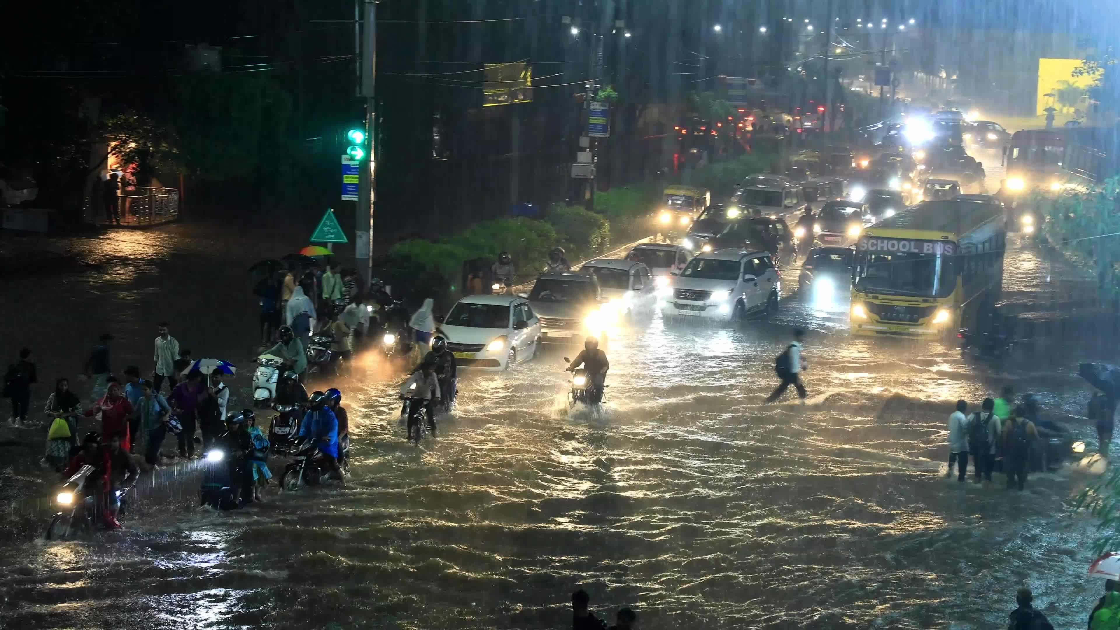 Heavy Rain in Jaipur 