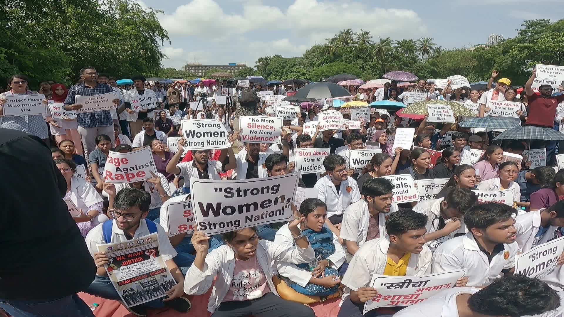 Protest In Mumbai 