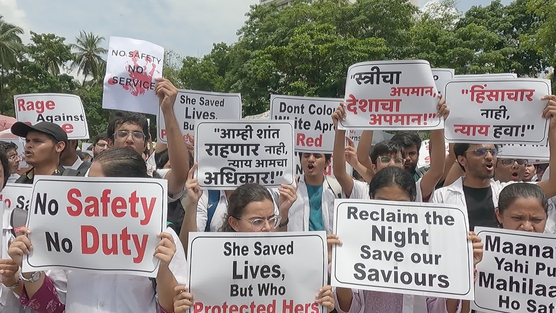 Protest In Mumbai 
