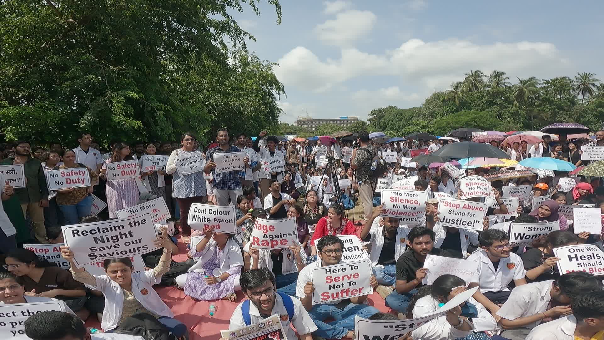Protest In Mumbai 
