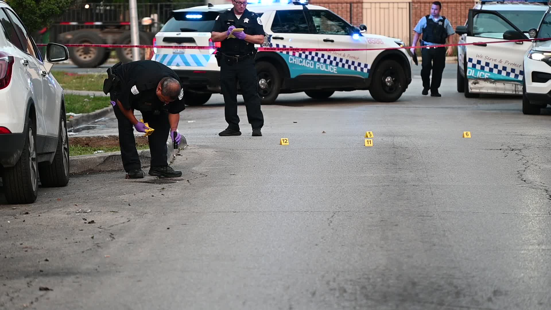 One Person Dead, Two People Injured In Shooting On 4700 Block Of West Polk Street In Chicago Illinois, United States - 17 Aug 2024