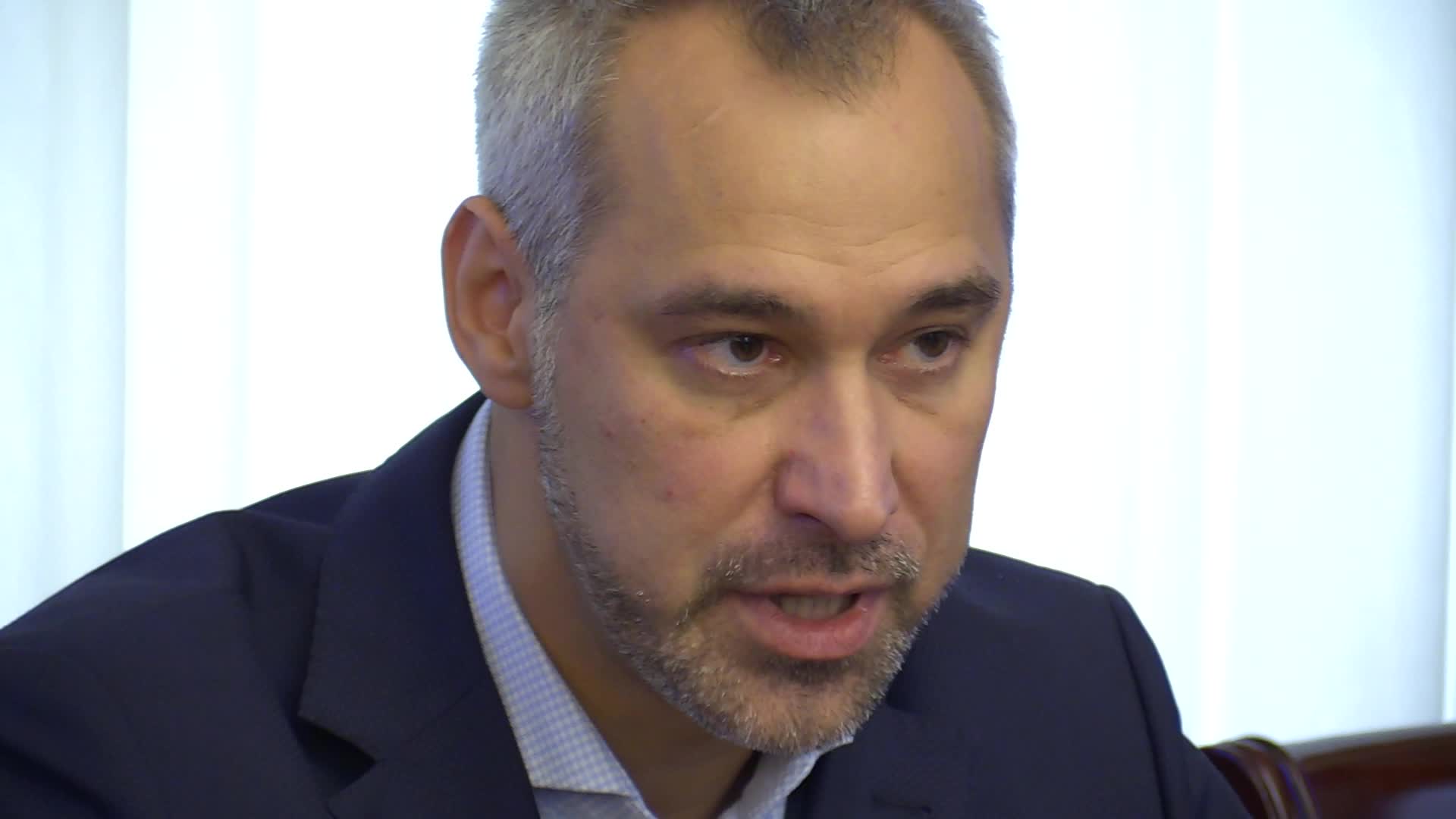 Prosecutor General of Ukraine Ruslan Riaboshapka press-conference in Kyiv