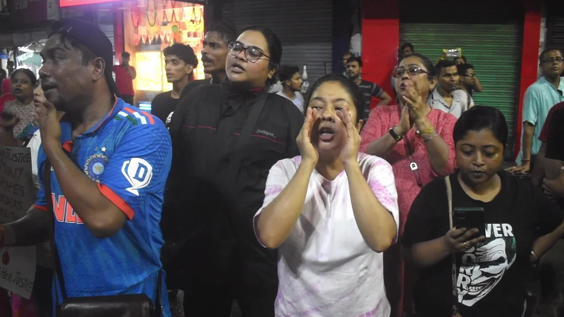 People Protest Over Sexual Assault And Murder Of Kolkata Medic In Kolkata, India