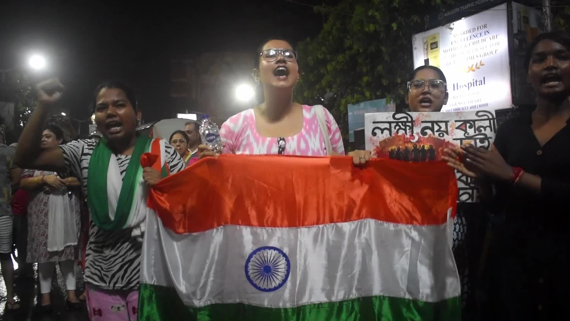 People Protest Over Sexual Assault And Murder Of Kolkata Medic In Kolkata, India