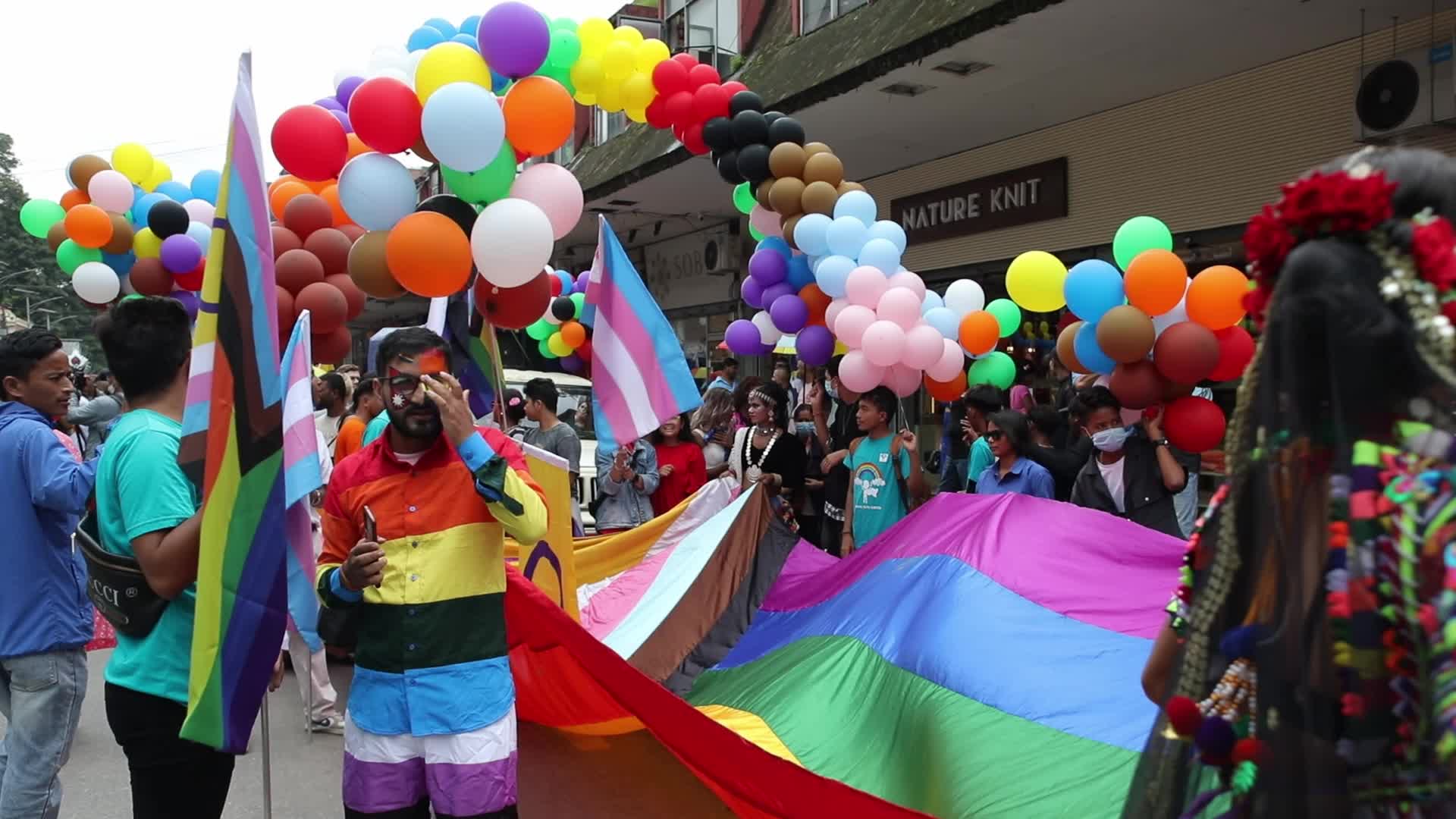 LGBTQ Pride Parade in Kathmandu