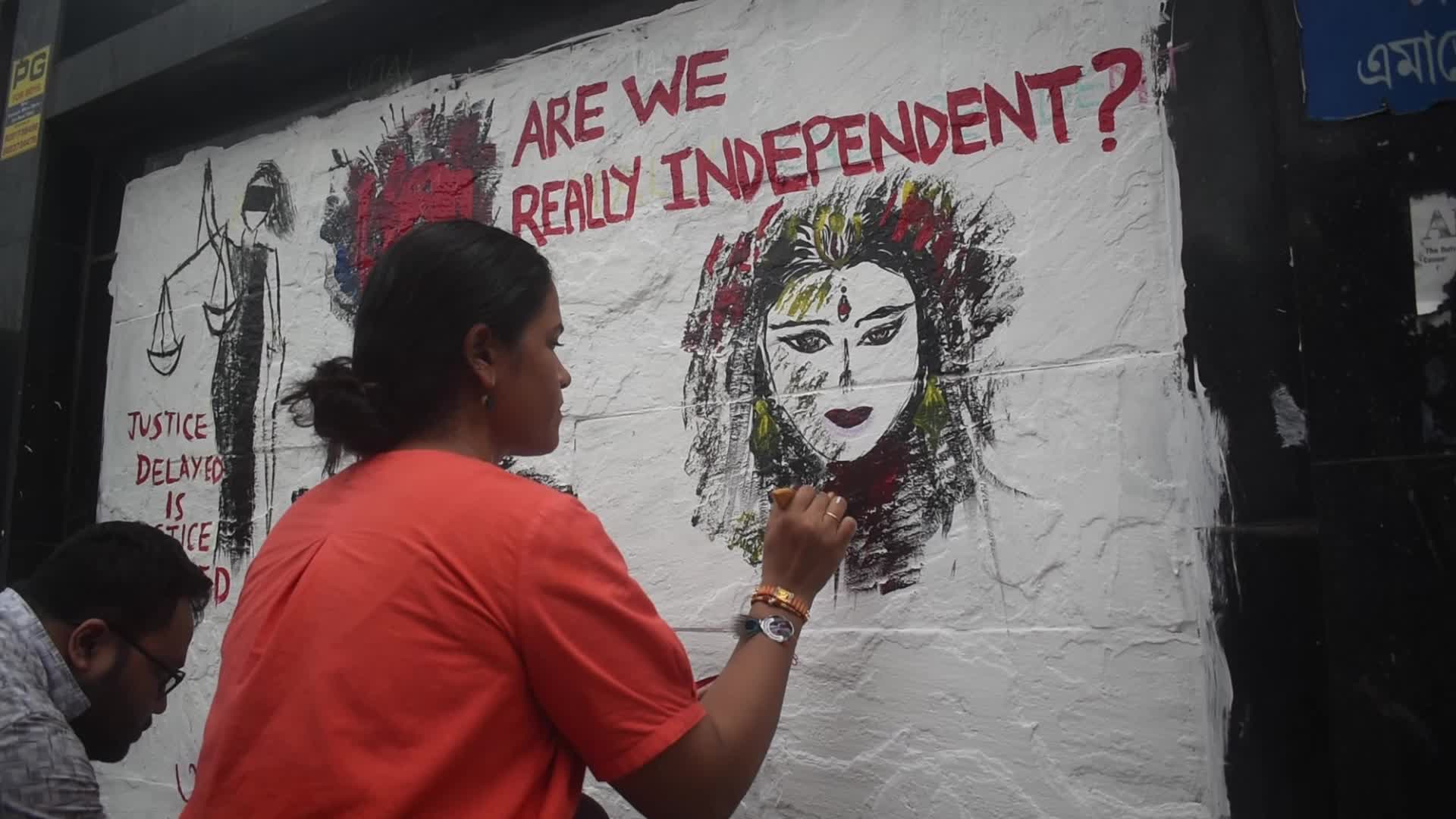 Doctors Protest Over Sexual Assault And Murder Of Kolkata Medic In Kolkata, India