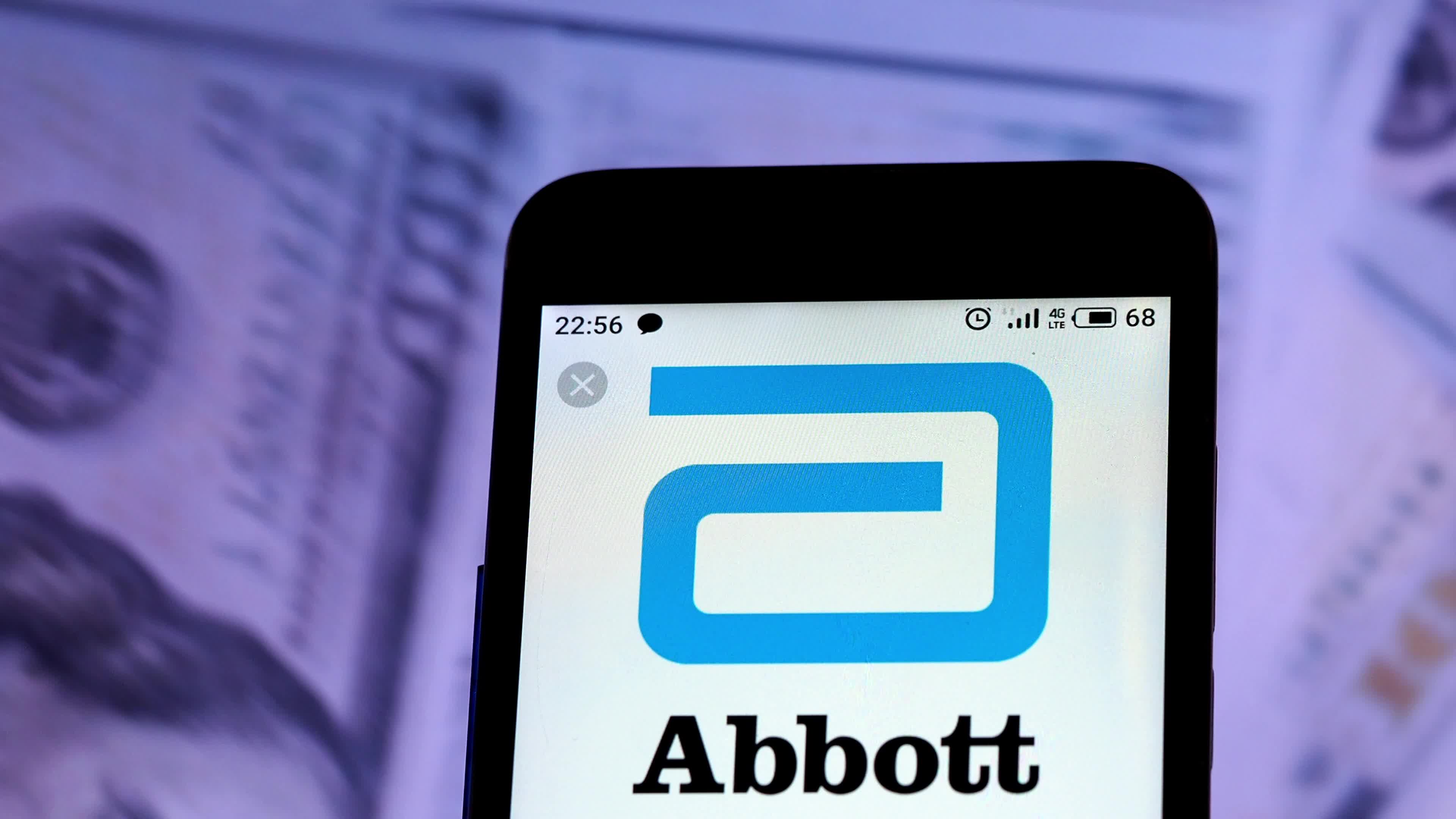 Video illustration the logo of Abbott Laboratories