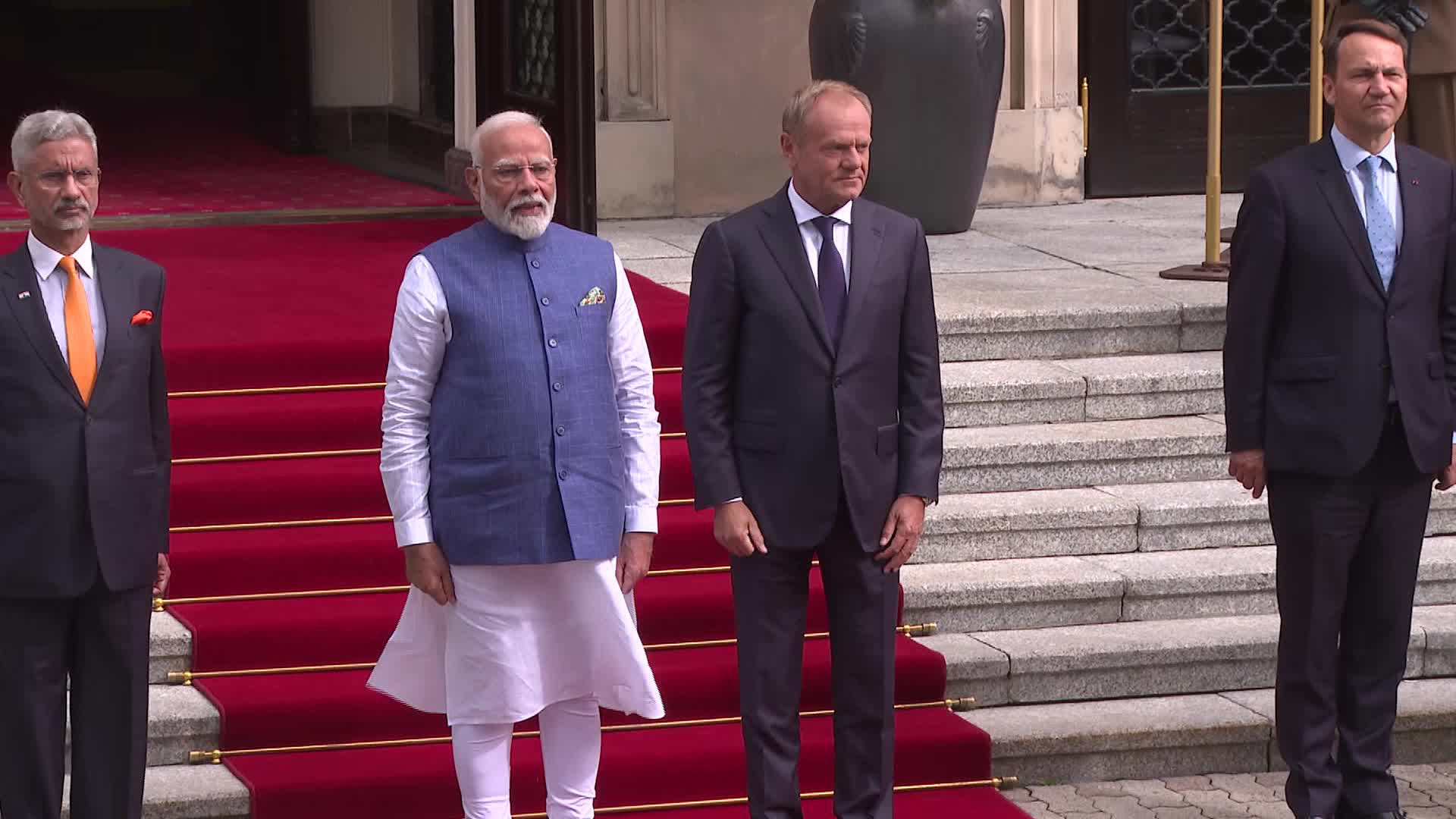 India's Prime Minister Narendra Modi visits Poland ahead of his trip to Ukraine