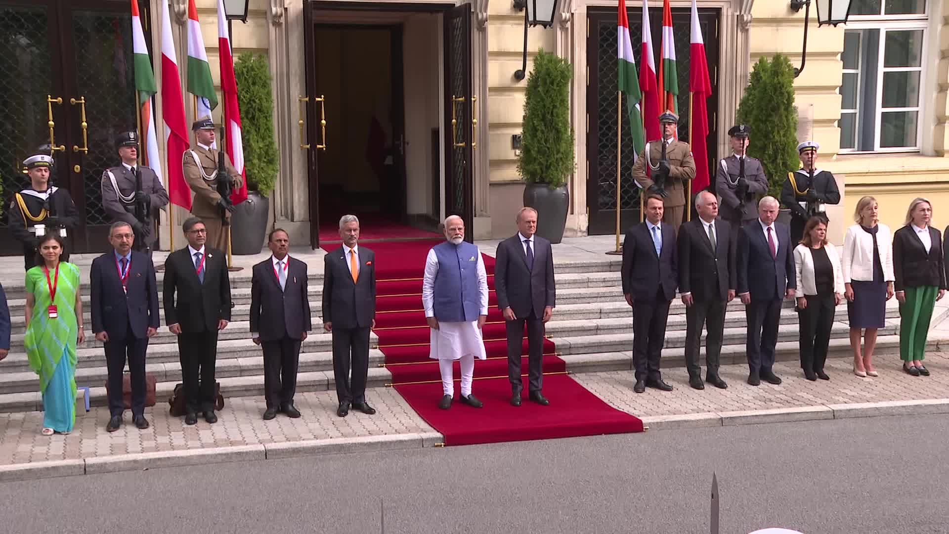 India's Prime Minister Narendra Modi visits Poland ahead of his trip to Ukraine