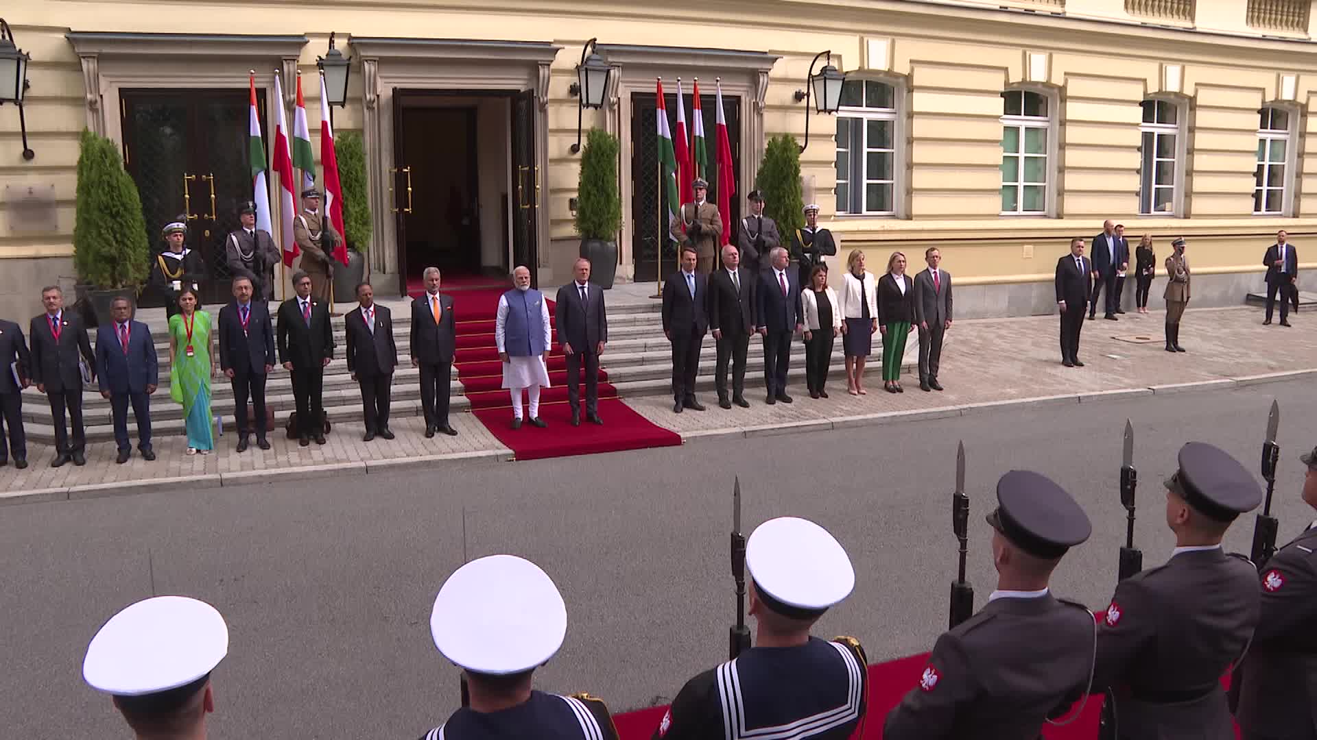 India's Prime Minister Narendra Modi visits Poland ahead of his trip to Ukraine