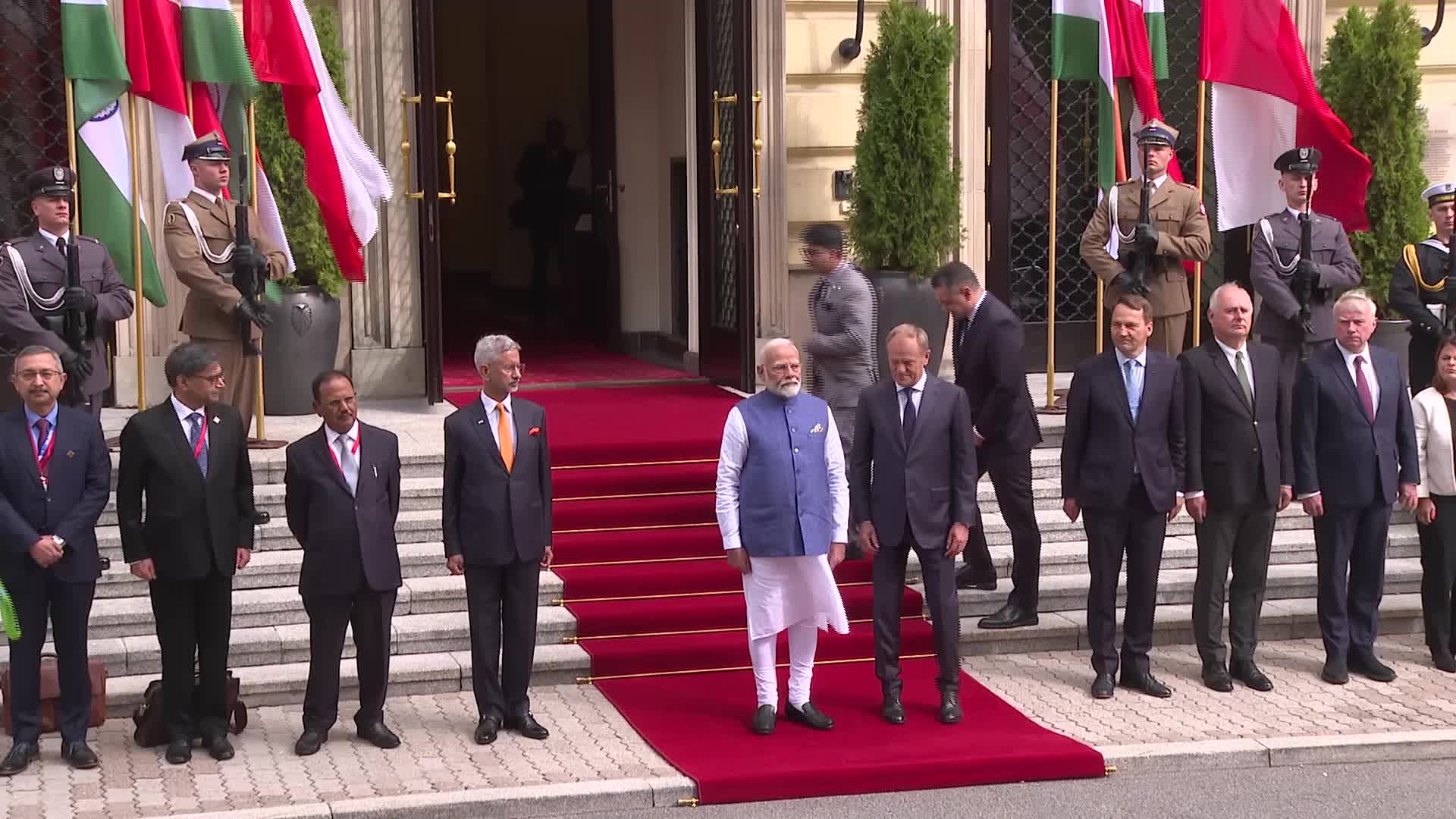 India's Prime Minister Narendra Modi visits Poland ahead of his trip to Ukraine