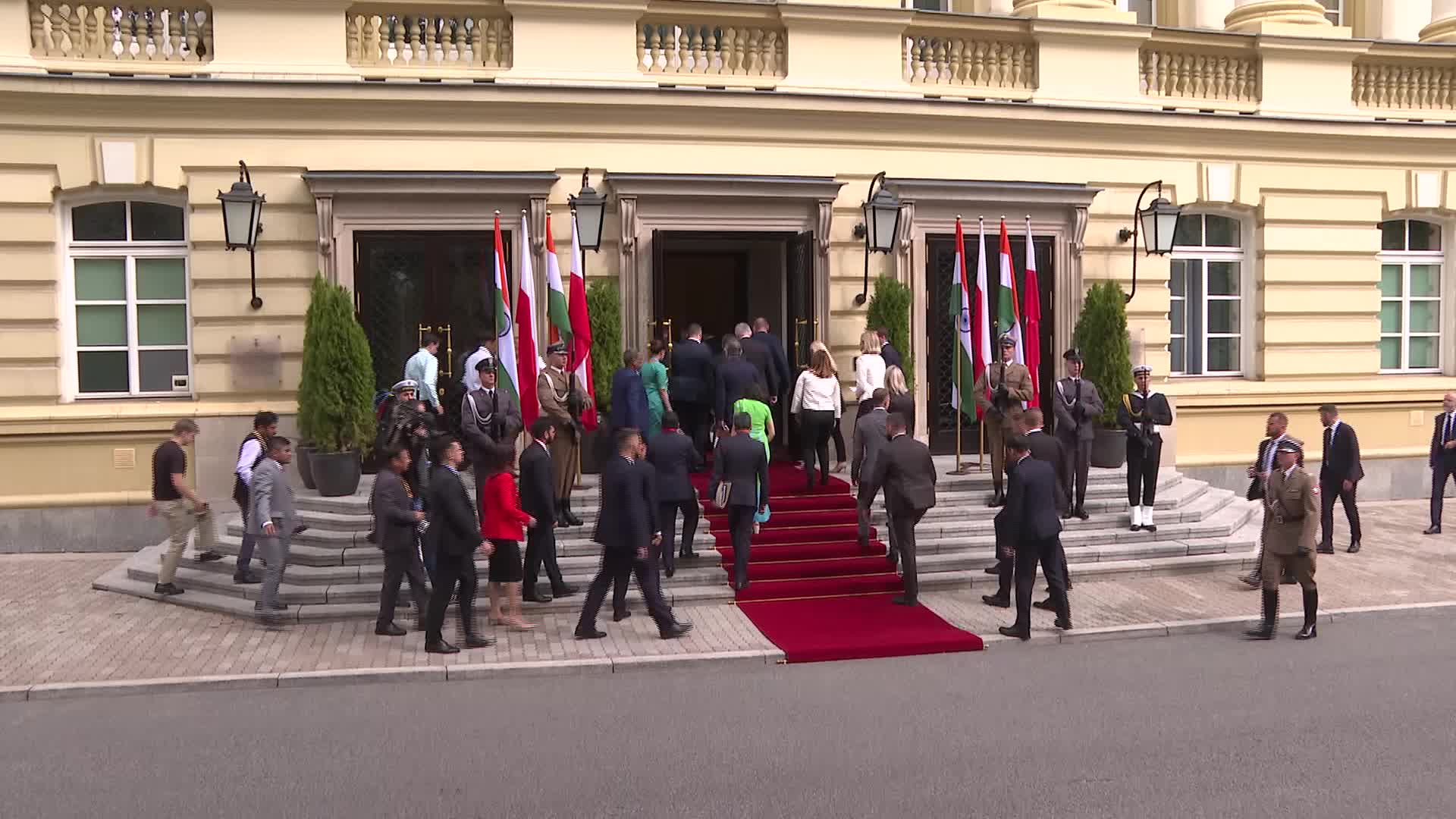 India's Prime Minister Narendra Modi visits Poland ahead of his trip to Ukraine