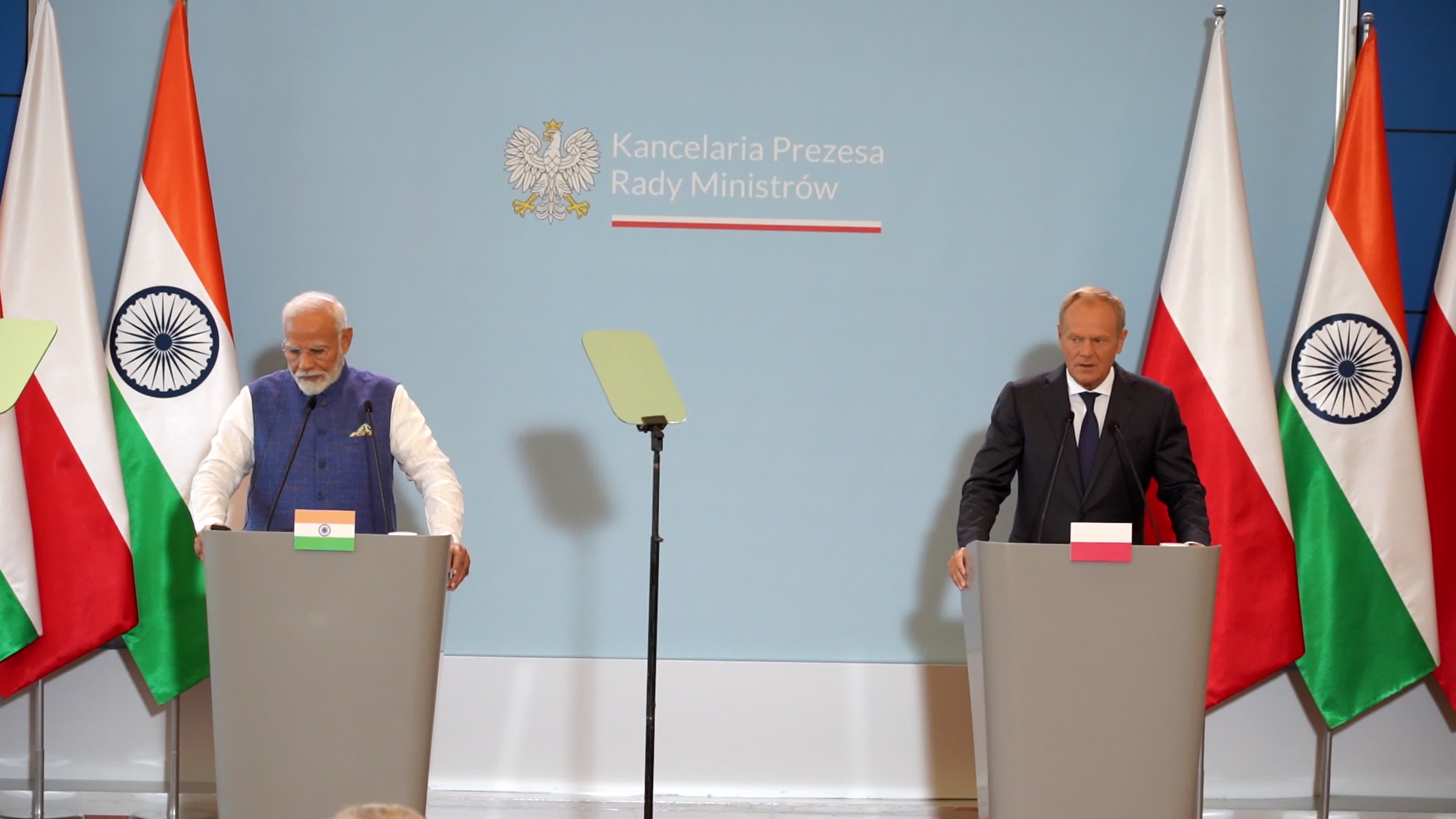 Narendra Modi in Poland