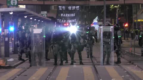 Hong Kong Citywide Protest Against The Government For The 70 Years Celebration Of The Chinese Communist Party