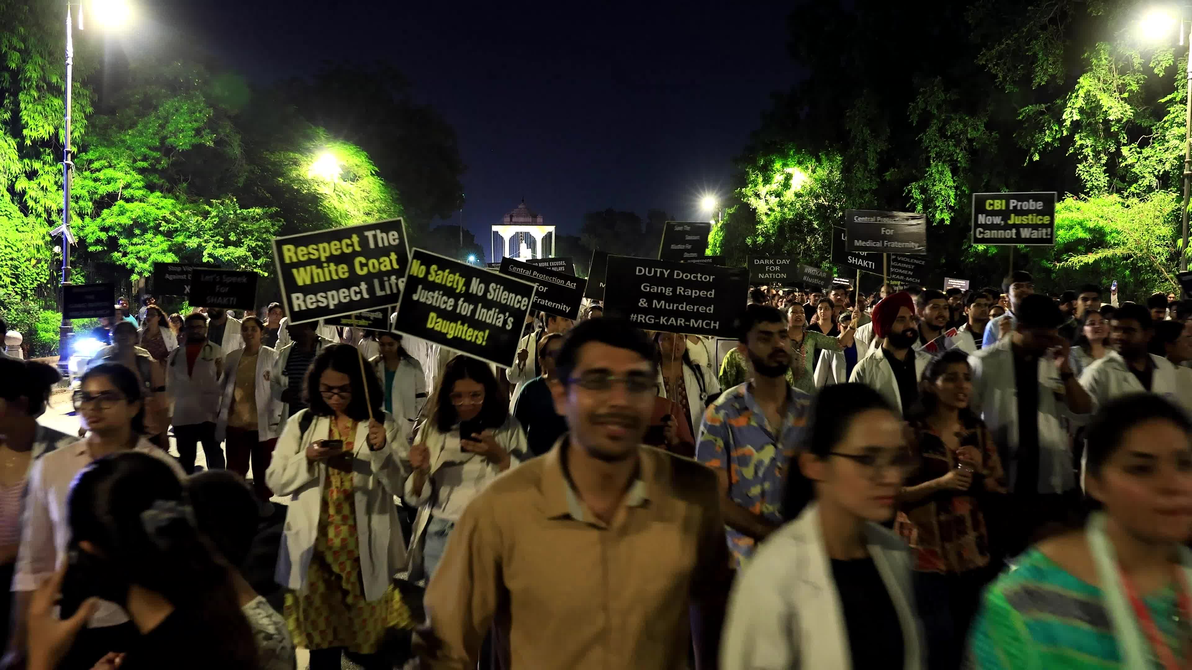 Doctors Protest March In Jaipur  