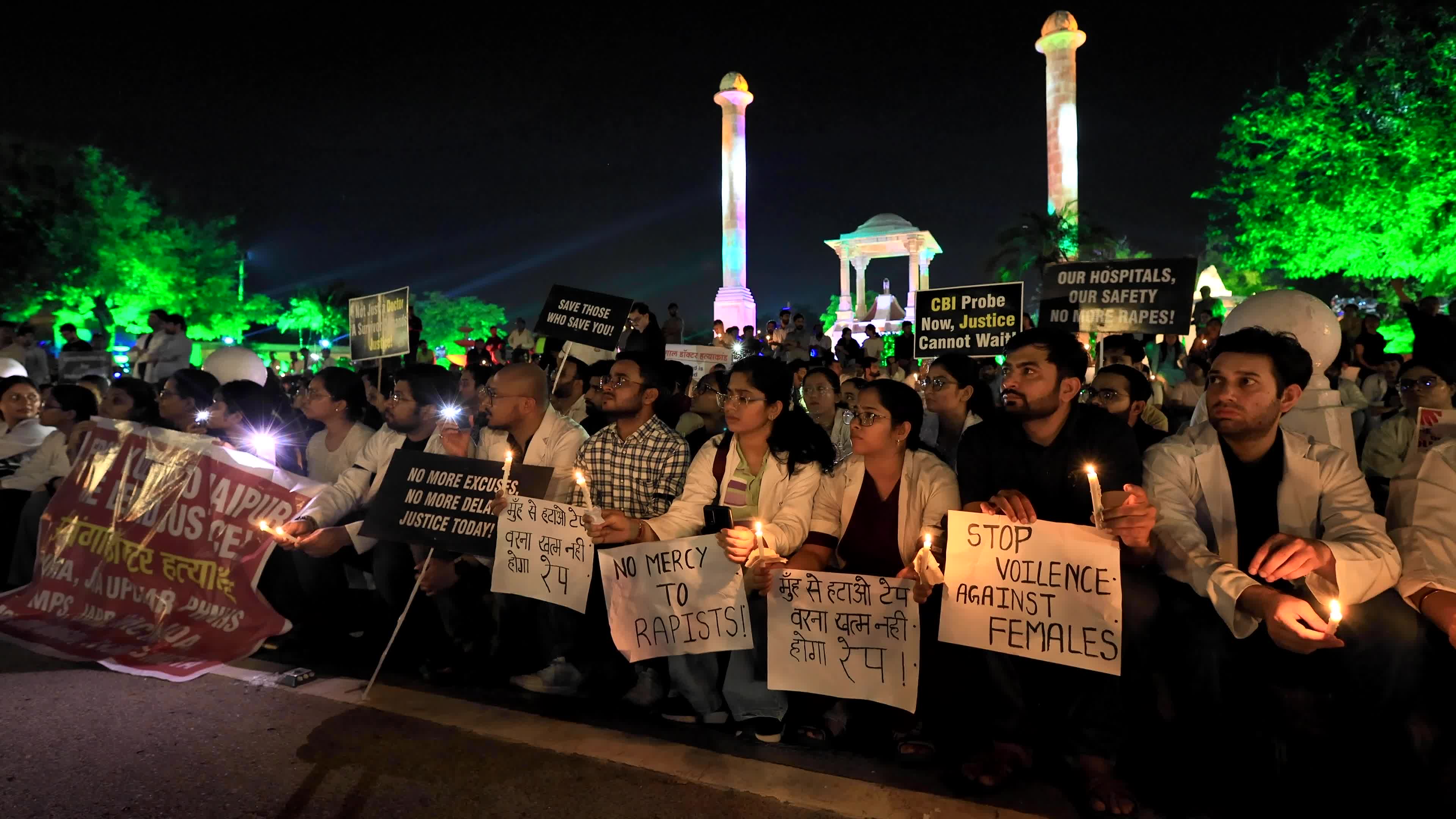 Doctors Protest March In Jaipur  