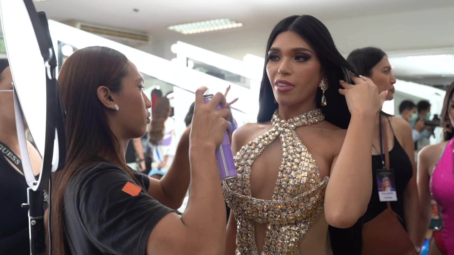 Miss International Queen 2024 Transgender Beauty Contest in Pattaya.