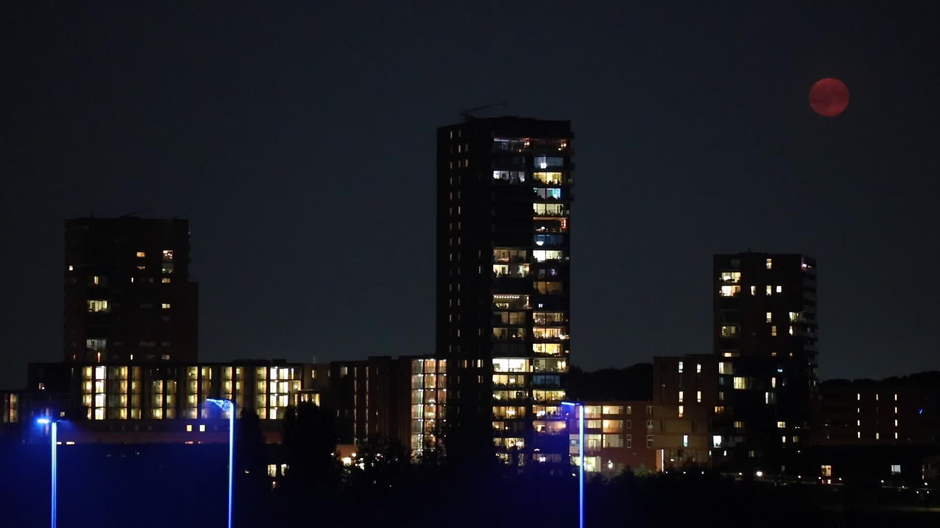 Super Blue Moon In The Netherlands 