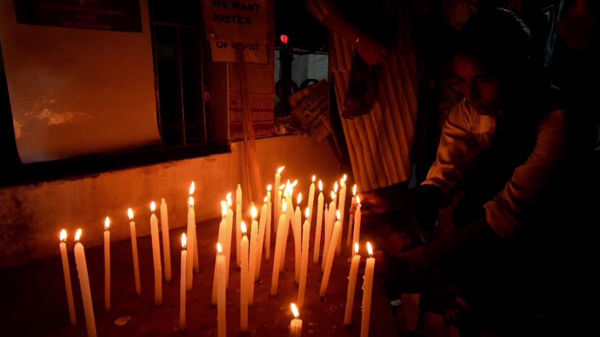 Protest In India Over Rape And Murder Of Doctor At Government Hospital