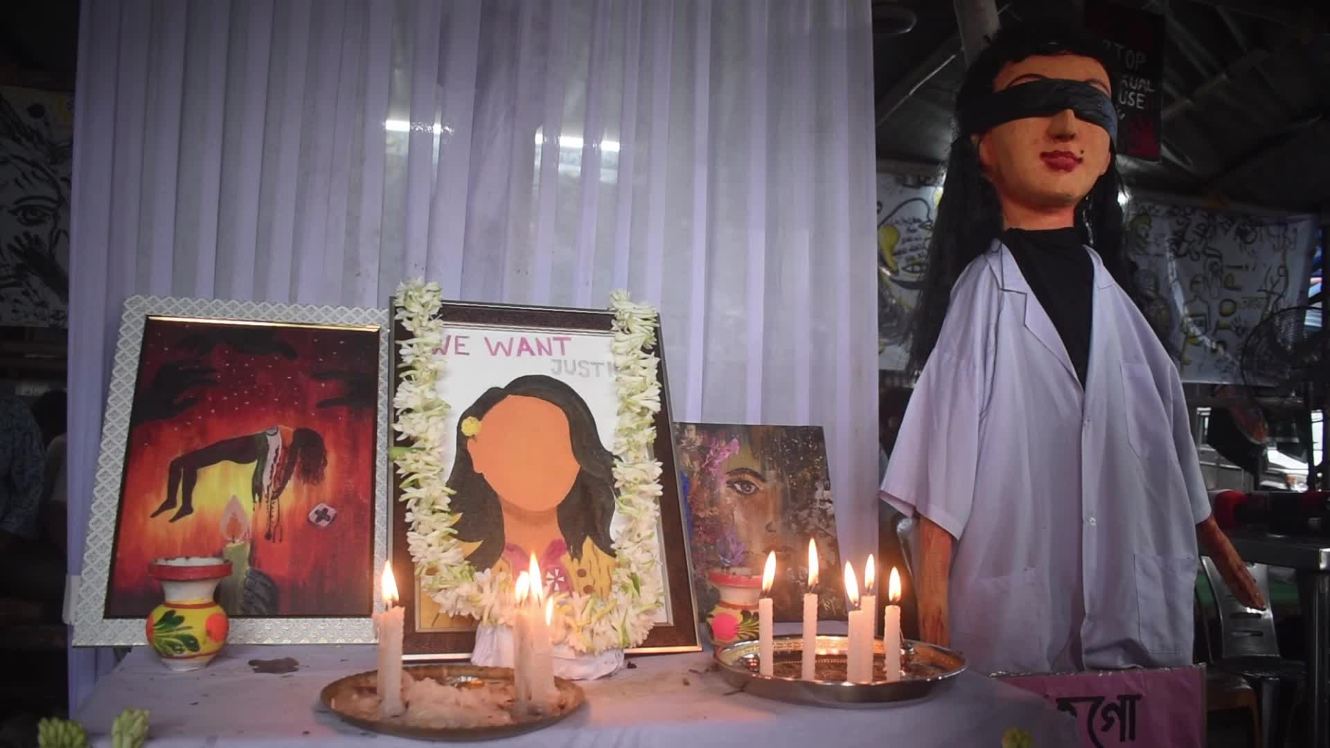 Citizens Protest In Kolkata Against A PGT Doctor Rape And Murder, India