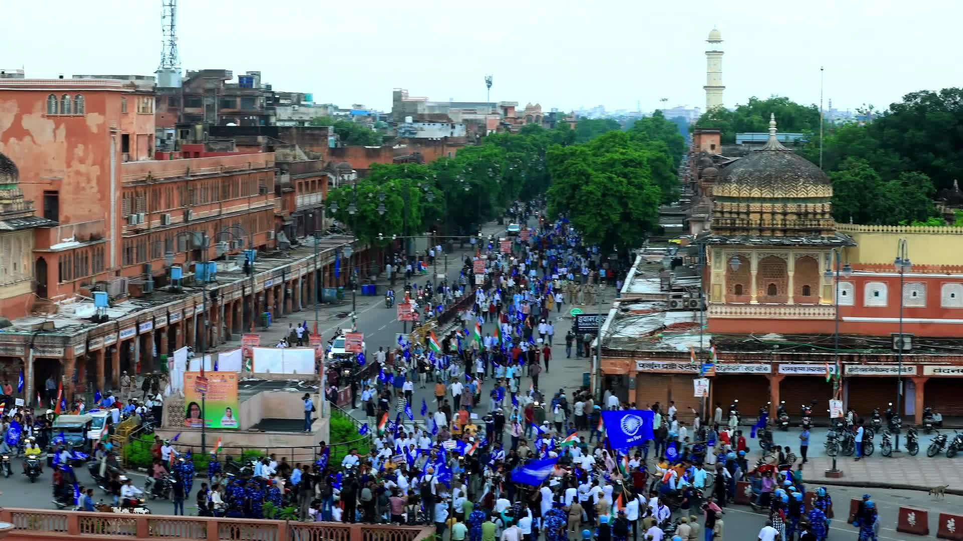 Bharat Bandh In Rajasthan