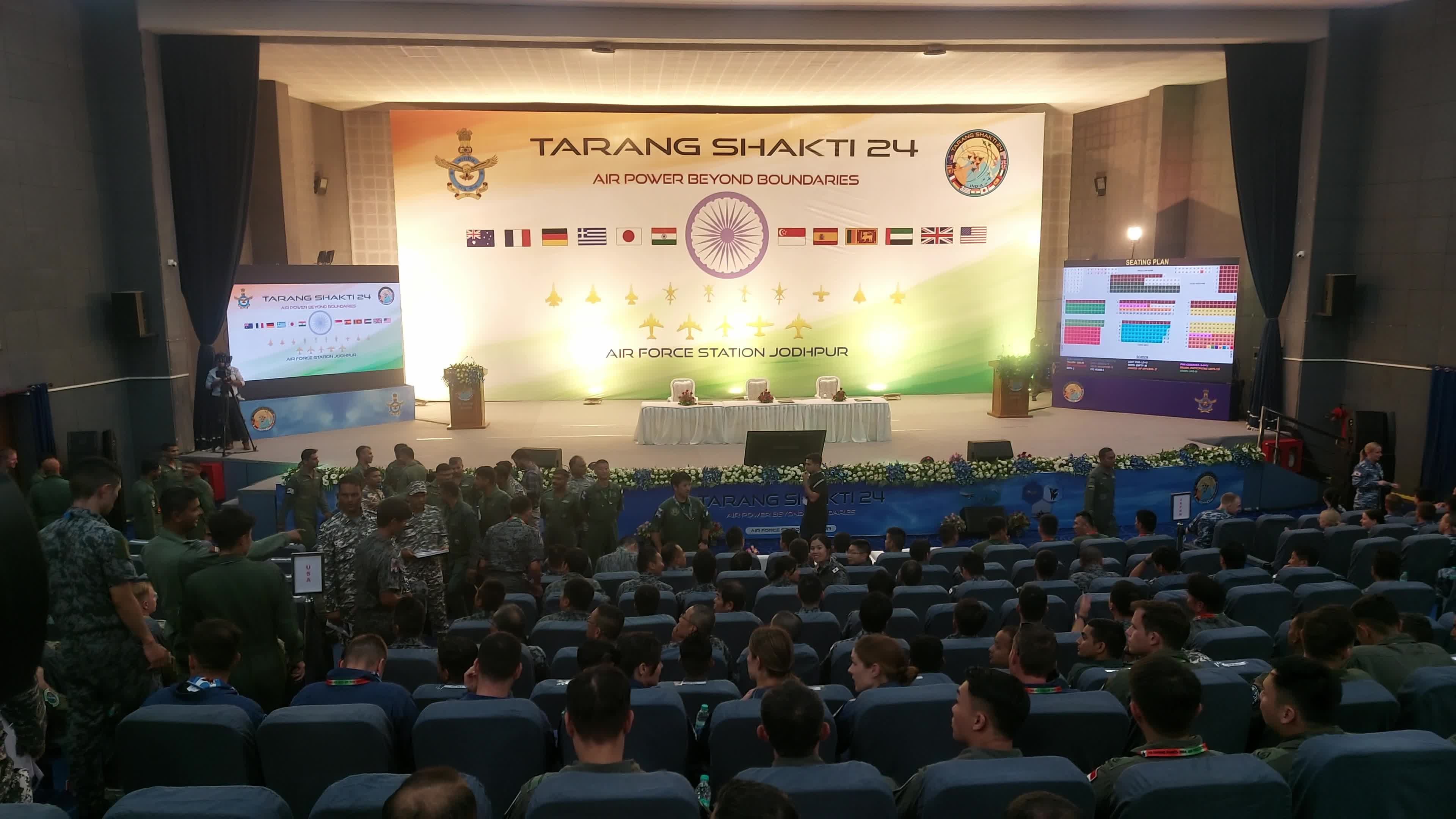 Inaugaration ceremony of Tarang Shakti 2024
