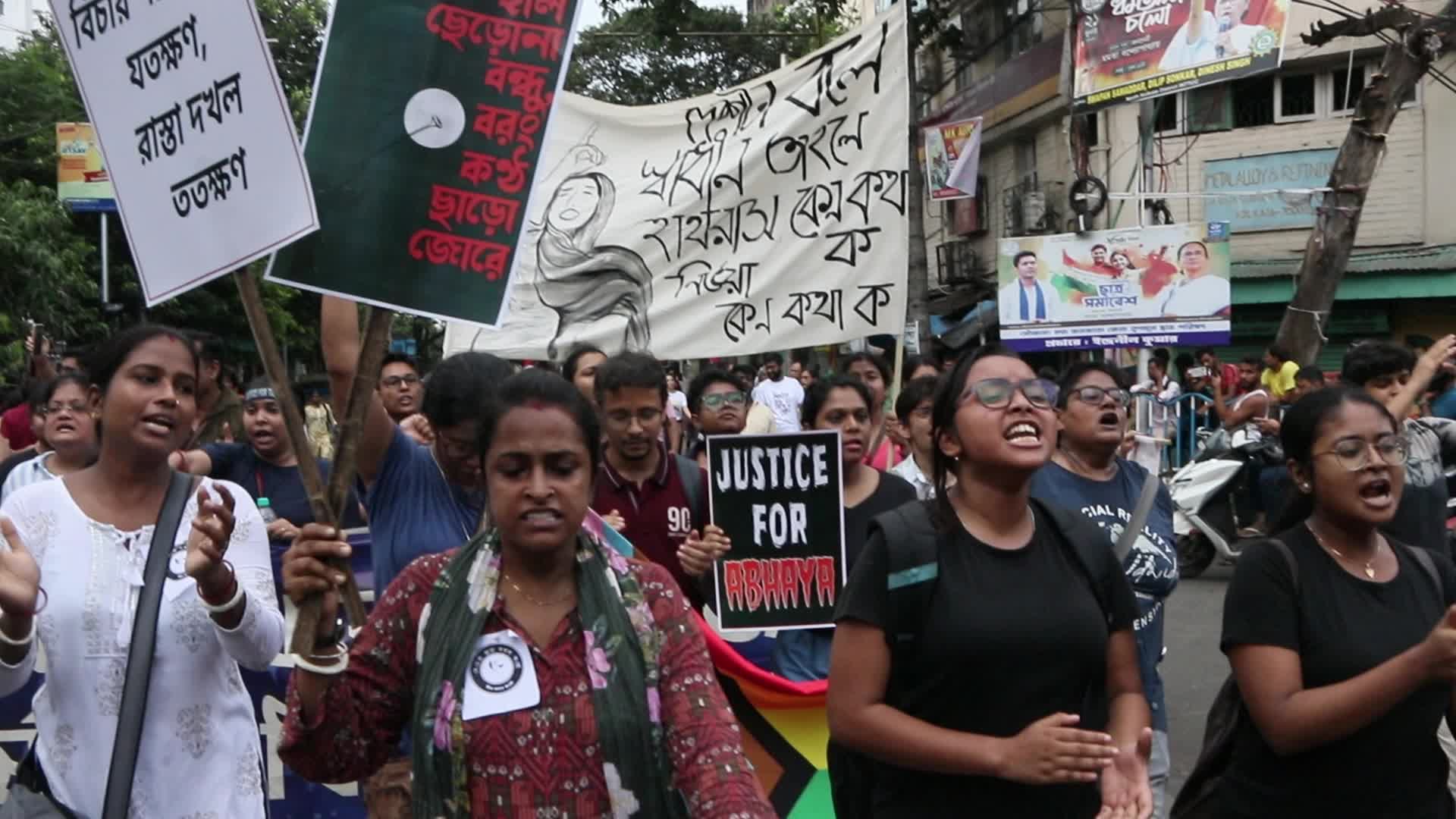 Protests Continue Over Kolkata Rape and Murder Of Trainee Doctor