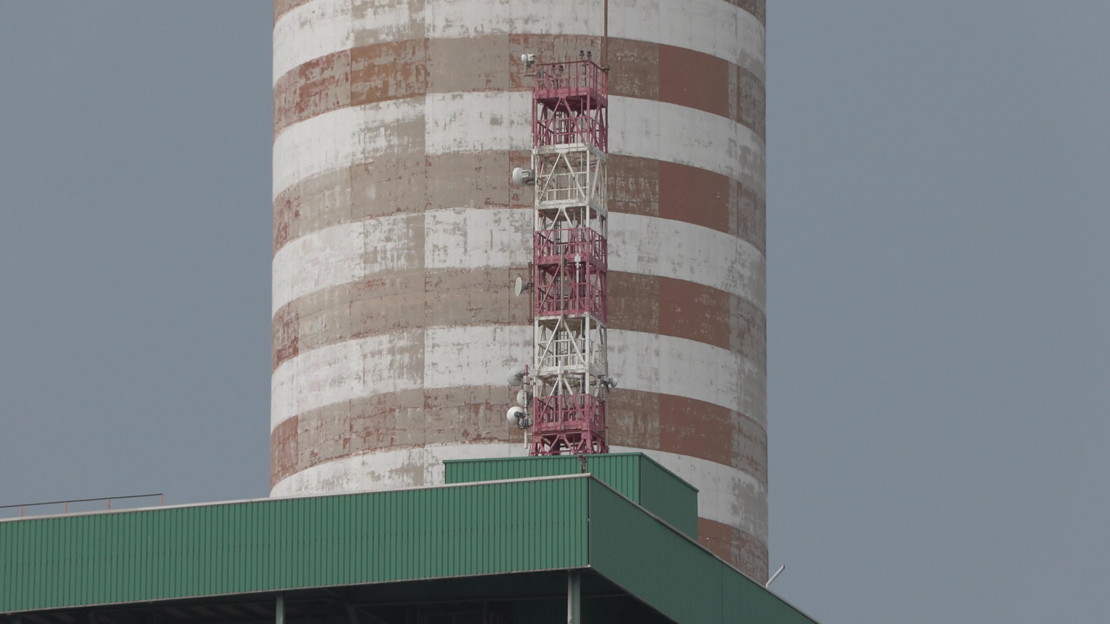 View of Enel’s Federico II Coal Plant Near Brindisi, Italy, Set for 2025 Closure