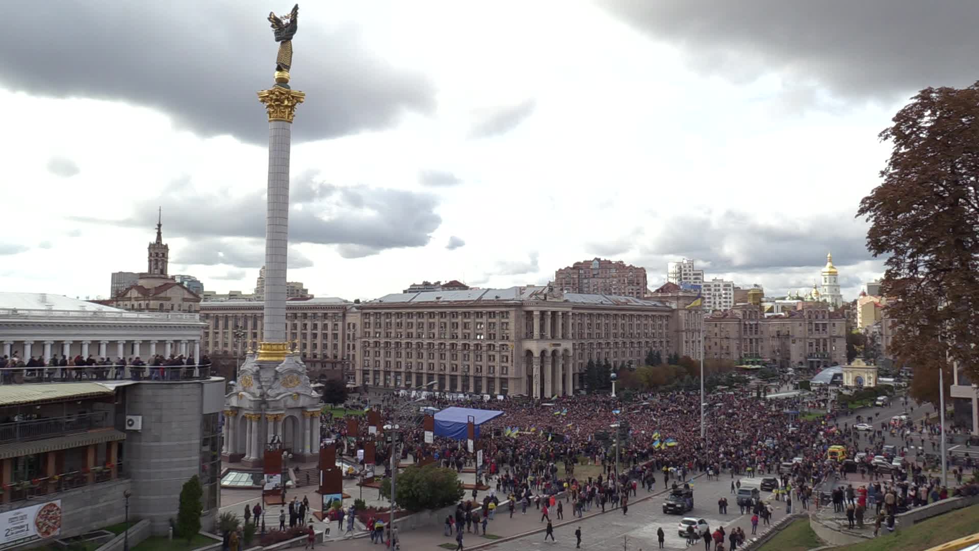 Protest against the 'Steinmeier Formula' in Ukraine