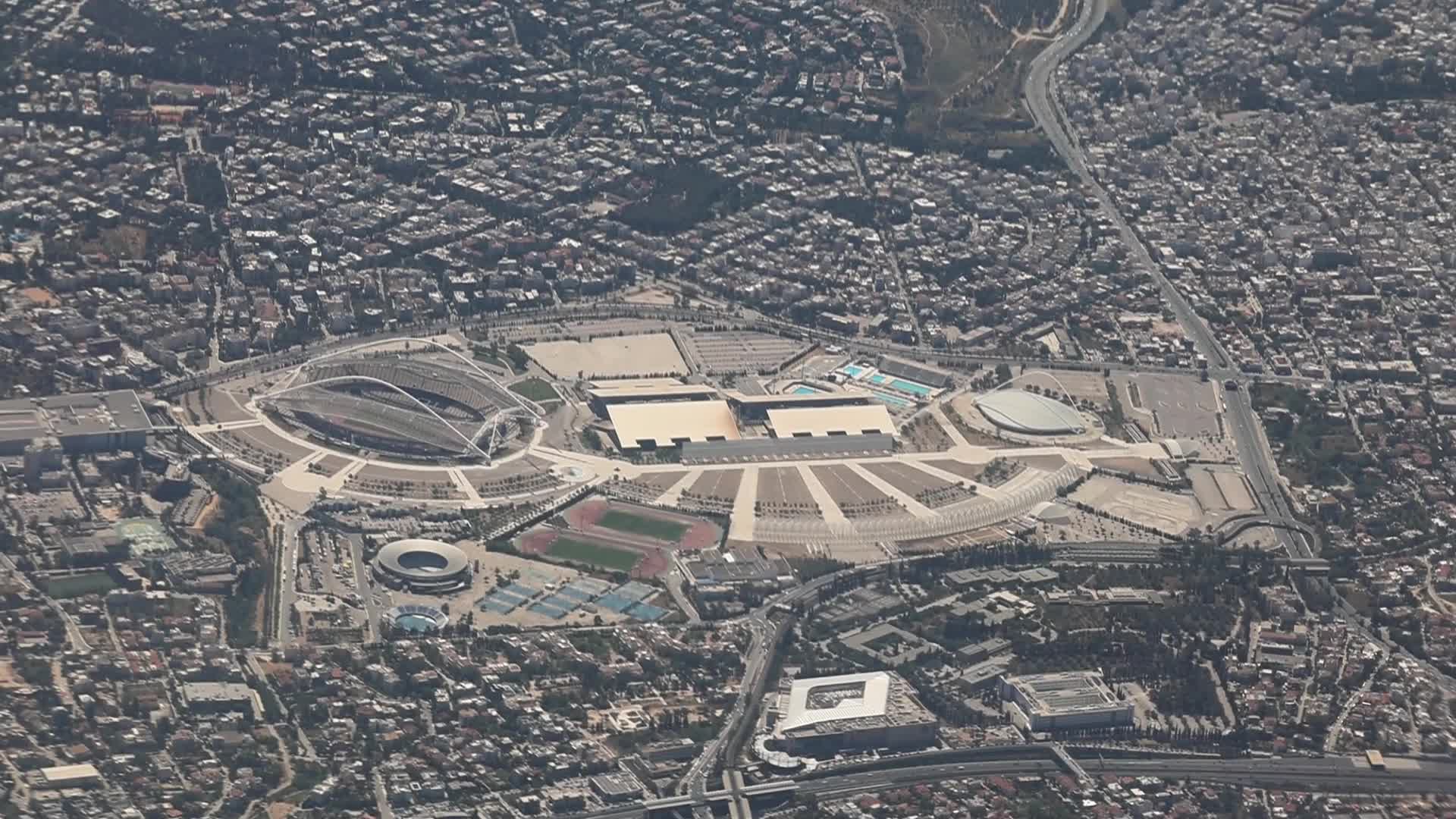 Aerial View Of Athens Olympic Sports Complex