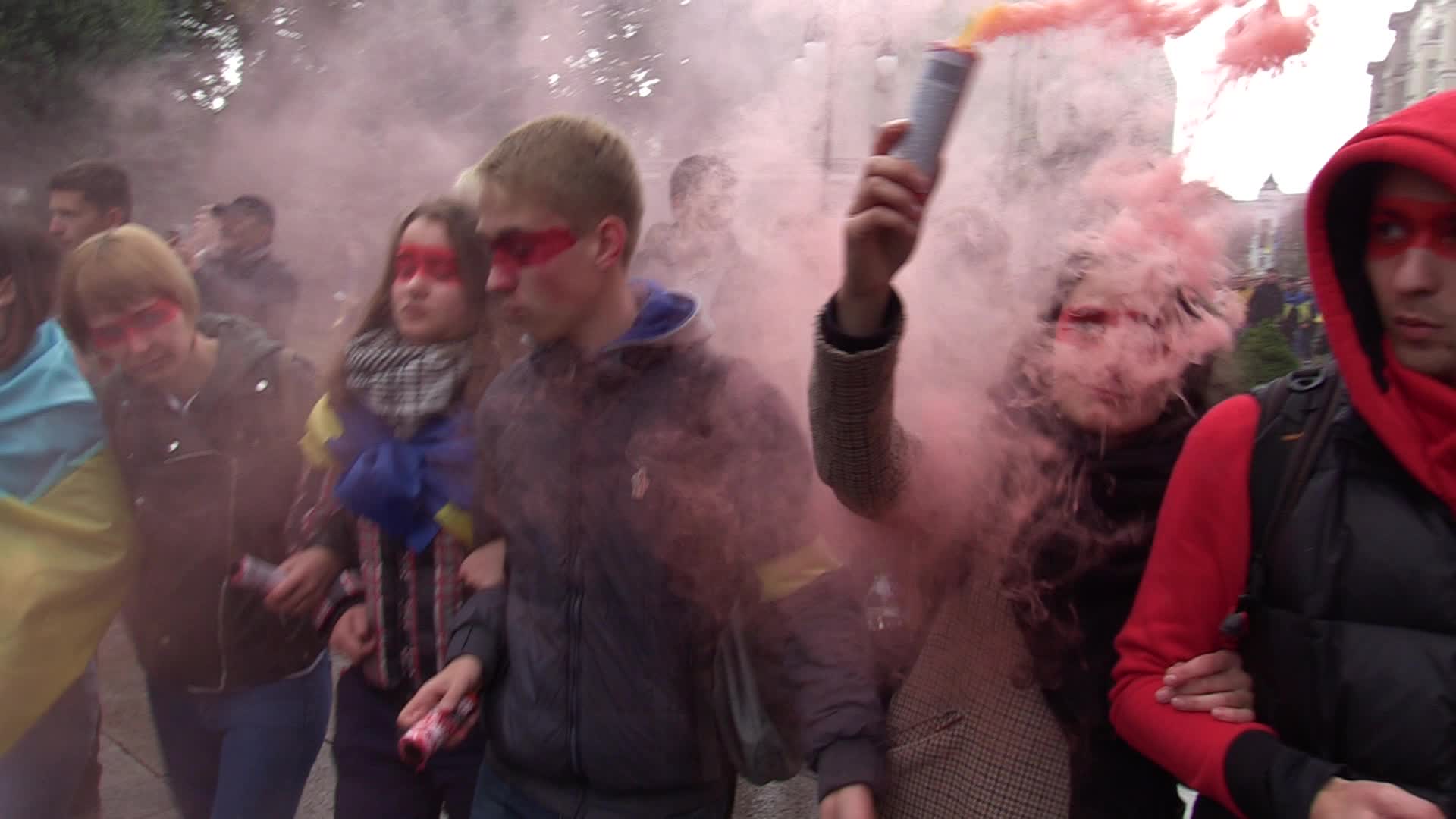 Protest against the 'Steinmeier Formula' in Ukraine