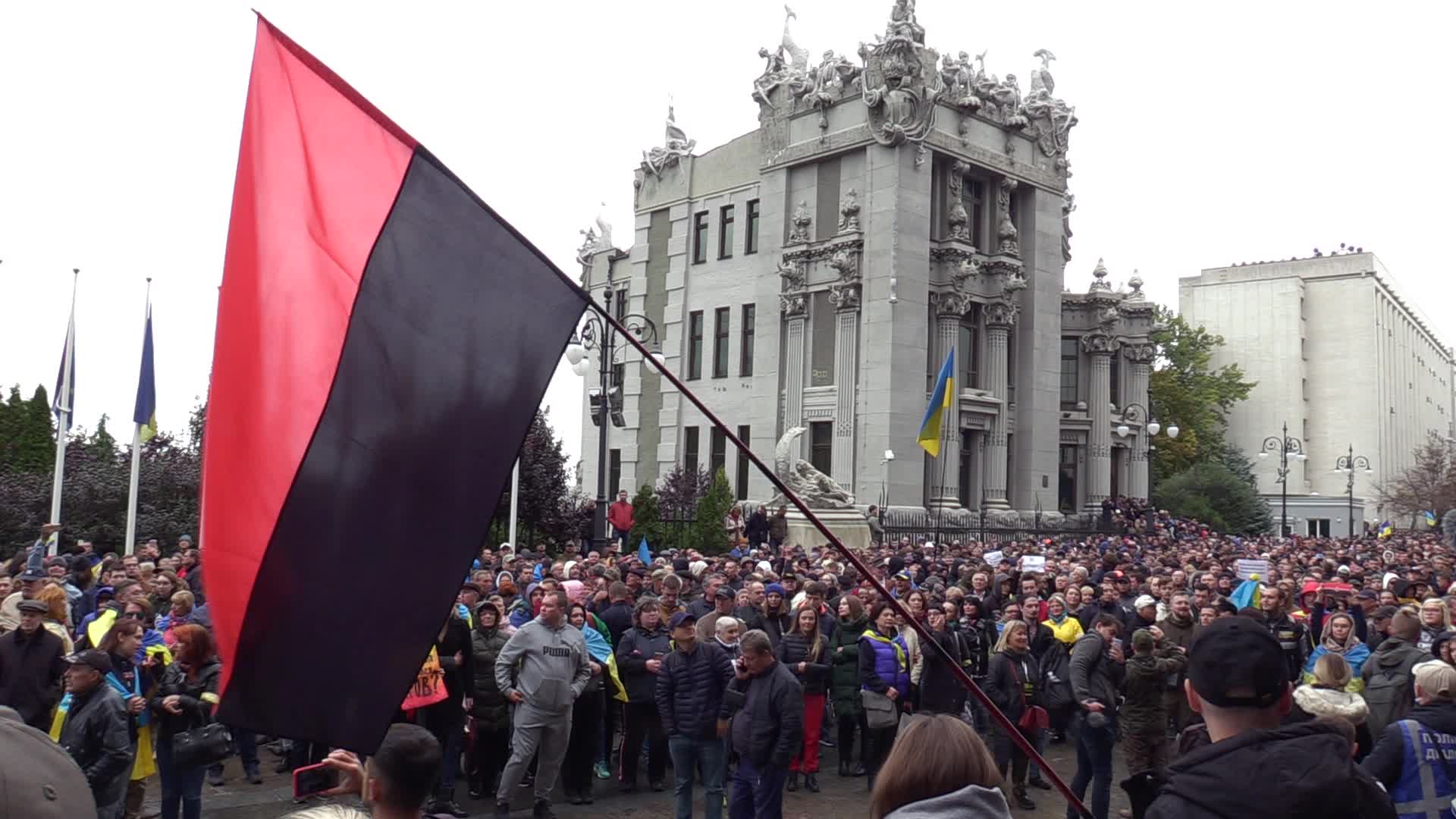 Protest against the 'Steinmeier Formula' in Ukraine