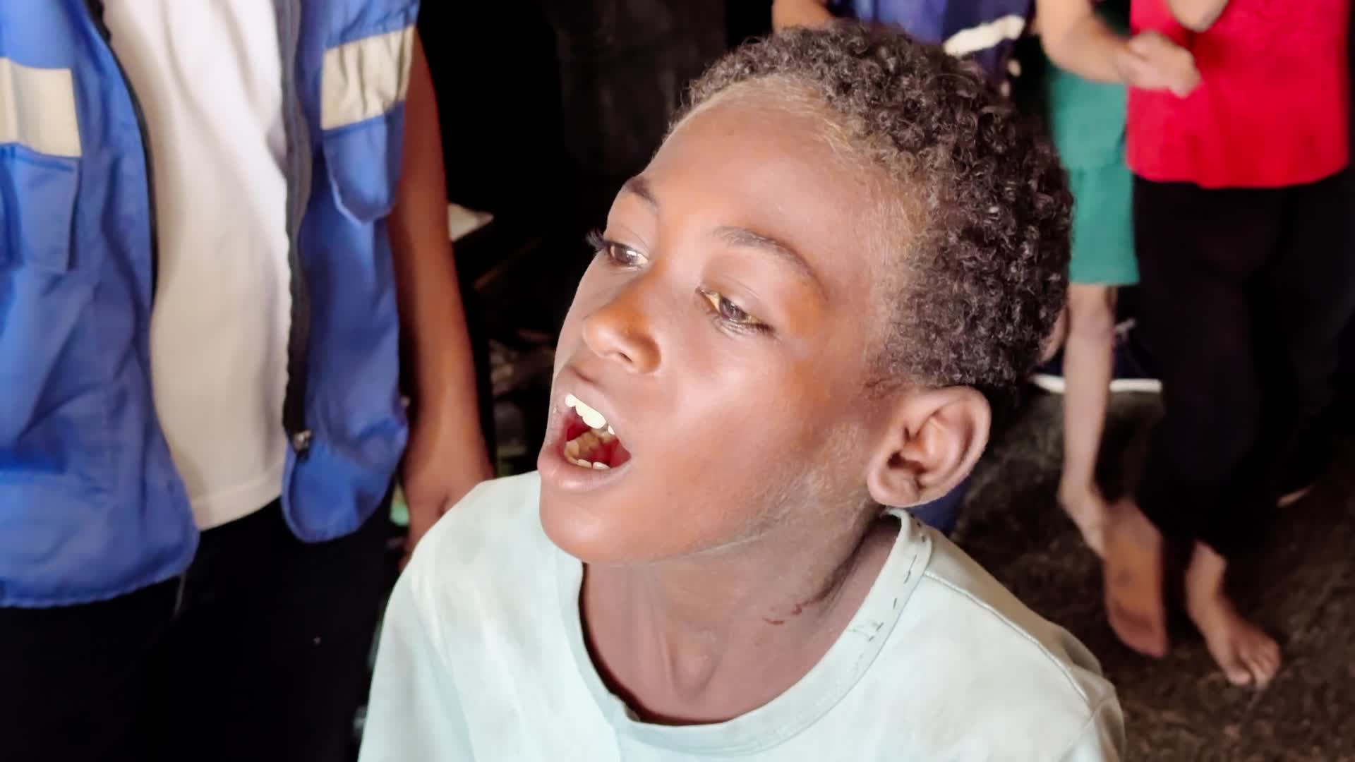 Palestinian Child Receives Polio Vaccination Amid Hamas-Israel Conflict