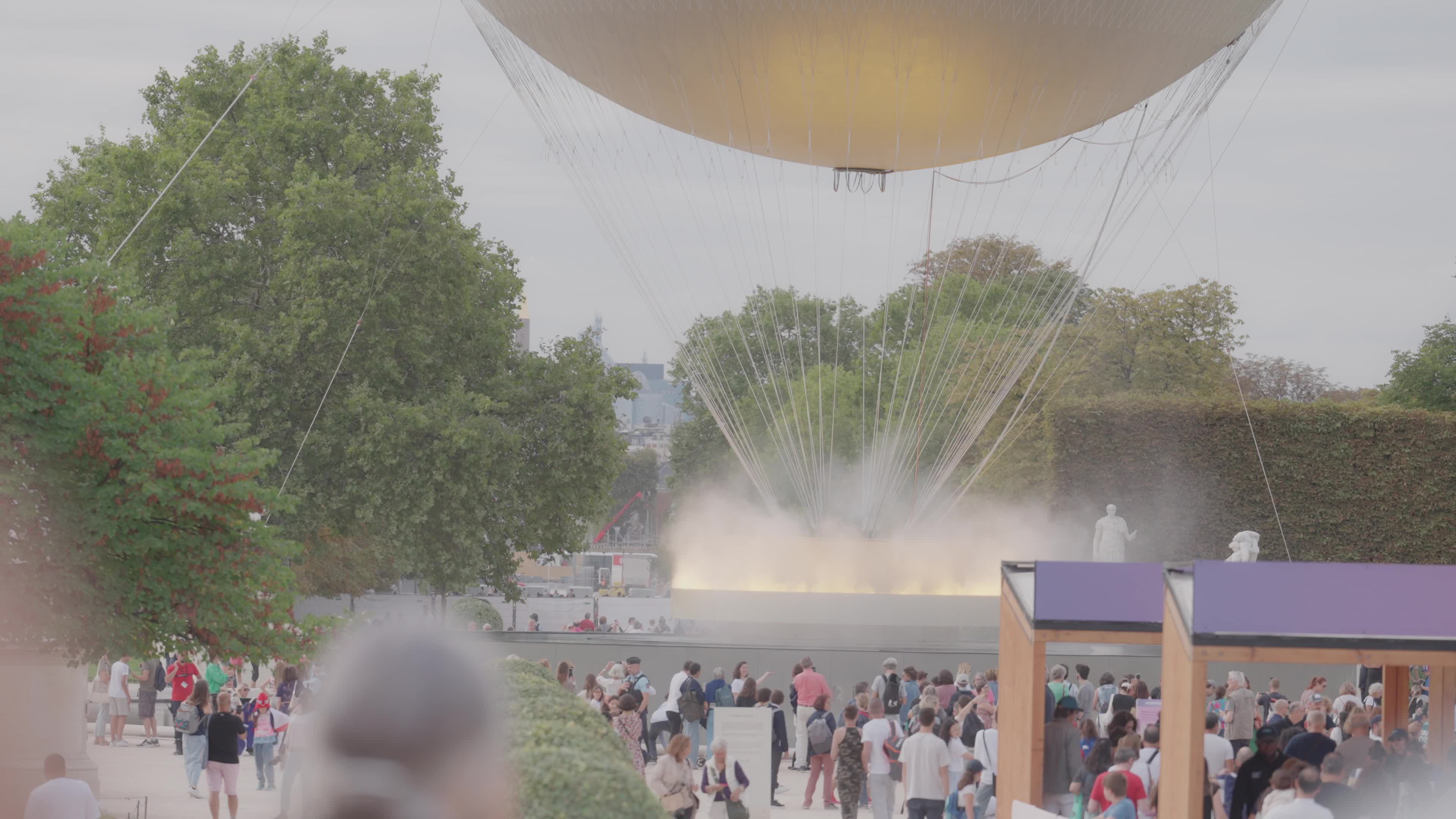 Daily life in Paris During The Paralympic Games 2024
