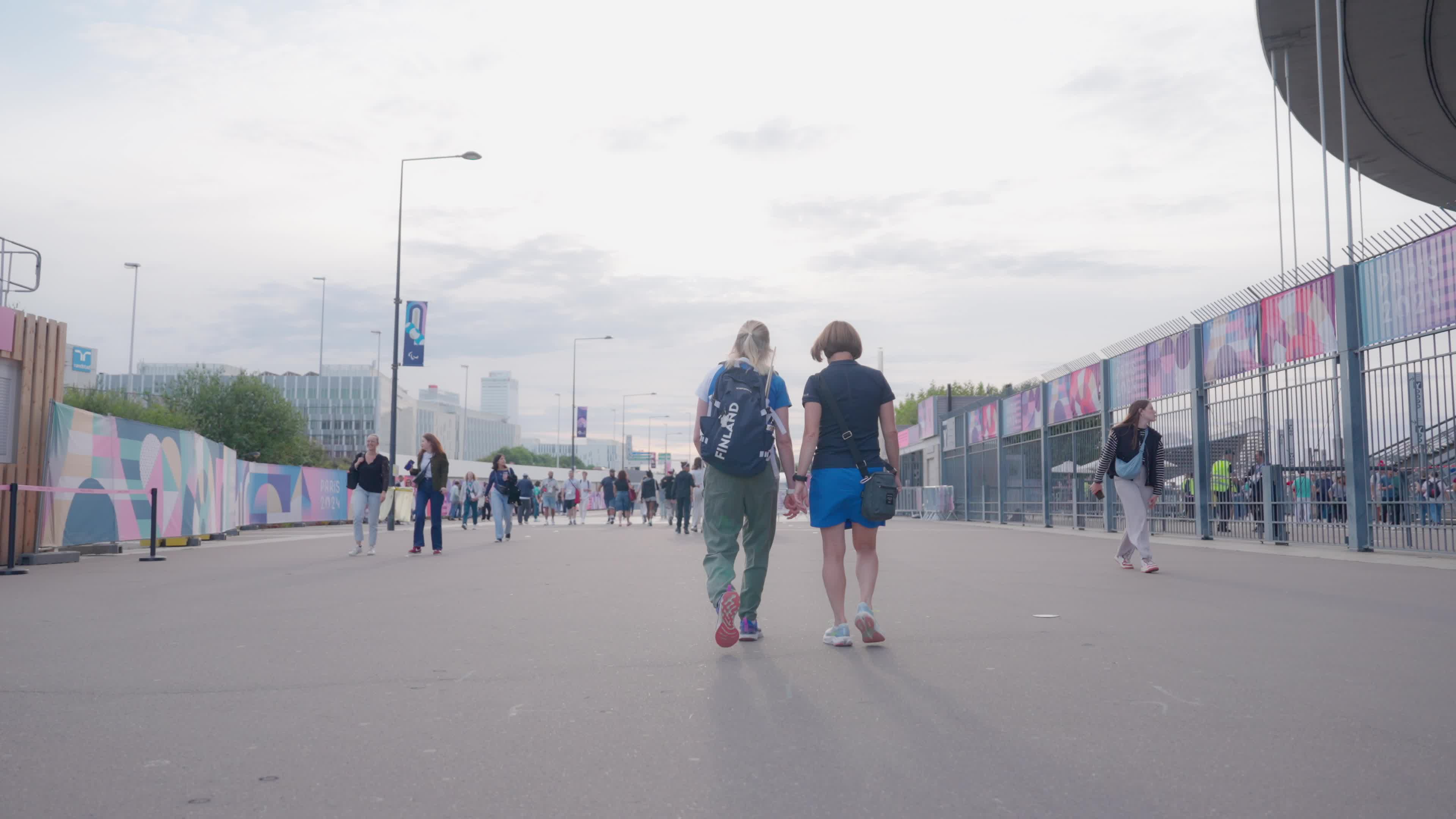 Daily life in Paris During The Paralympic Games 2024