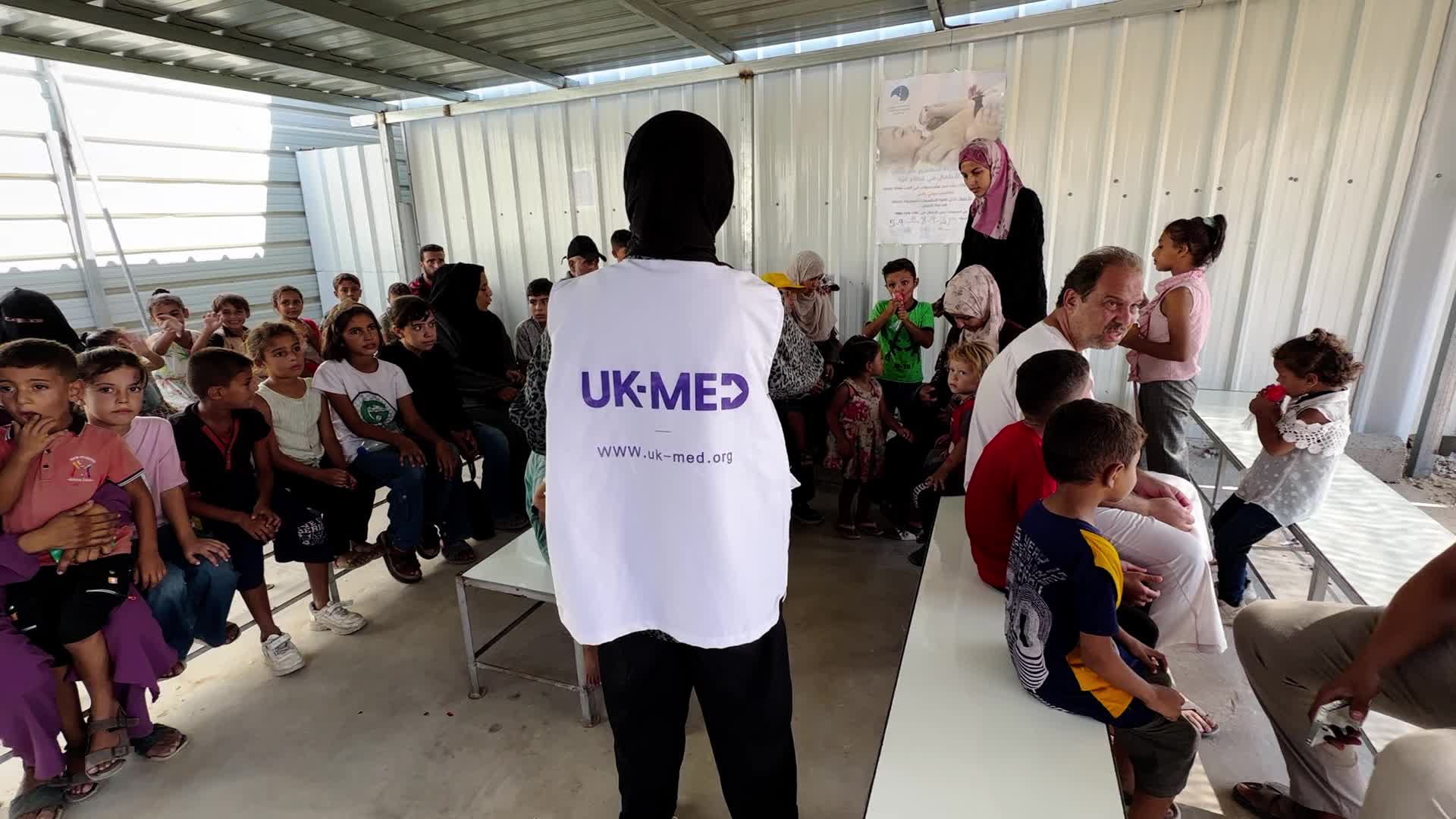 Polio Vaccination In Gaza Amid Hamas-Israel Conflict