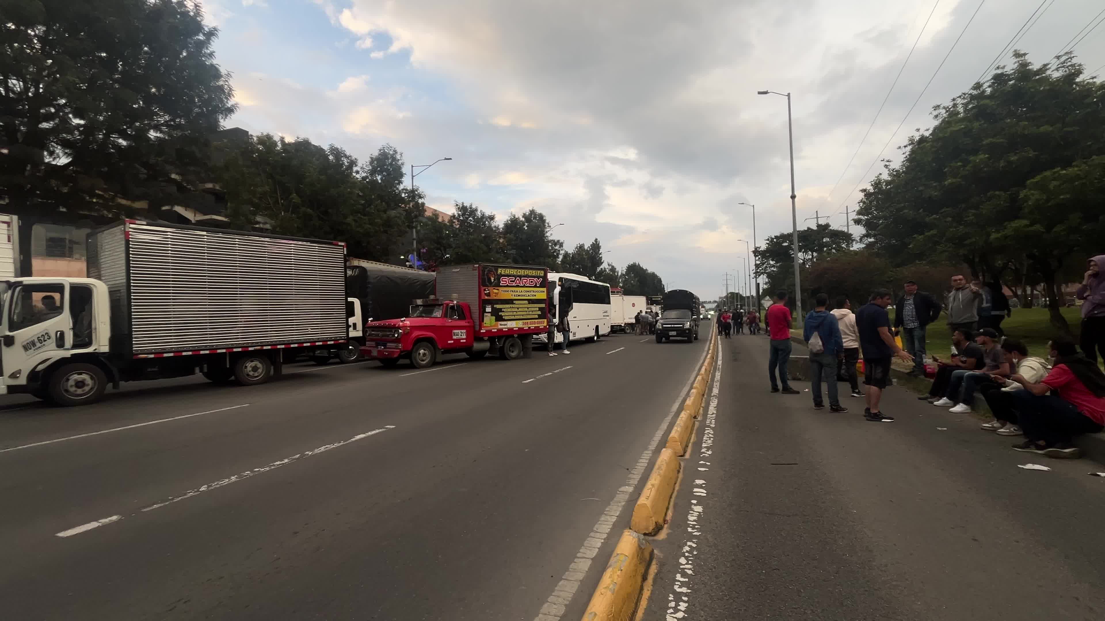 Truckers Transport Protest In Colombia 2024 