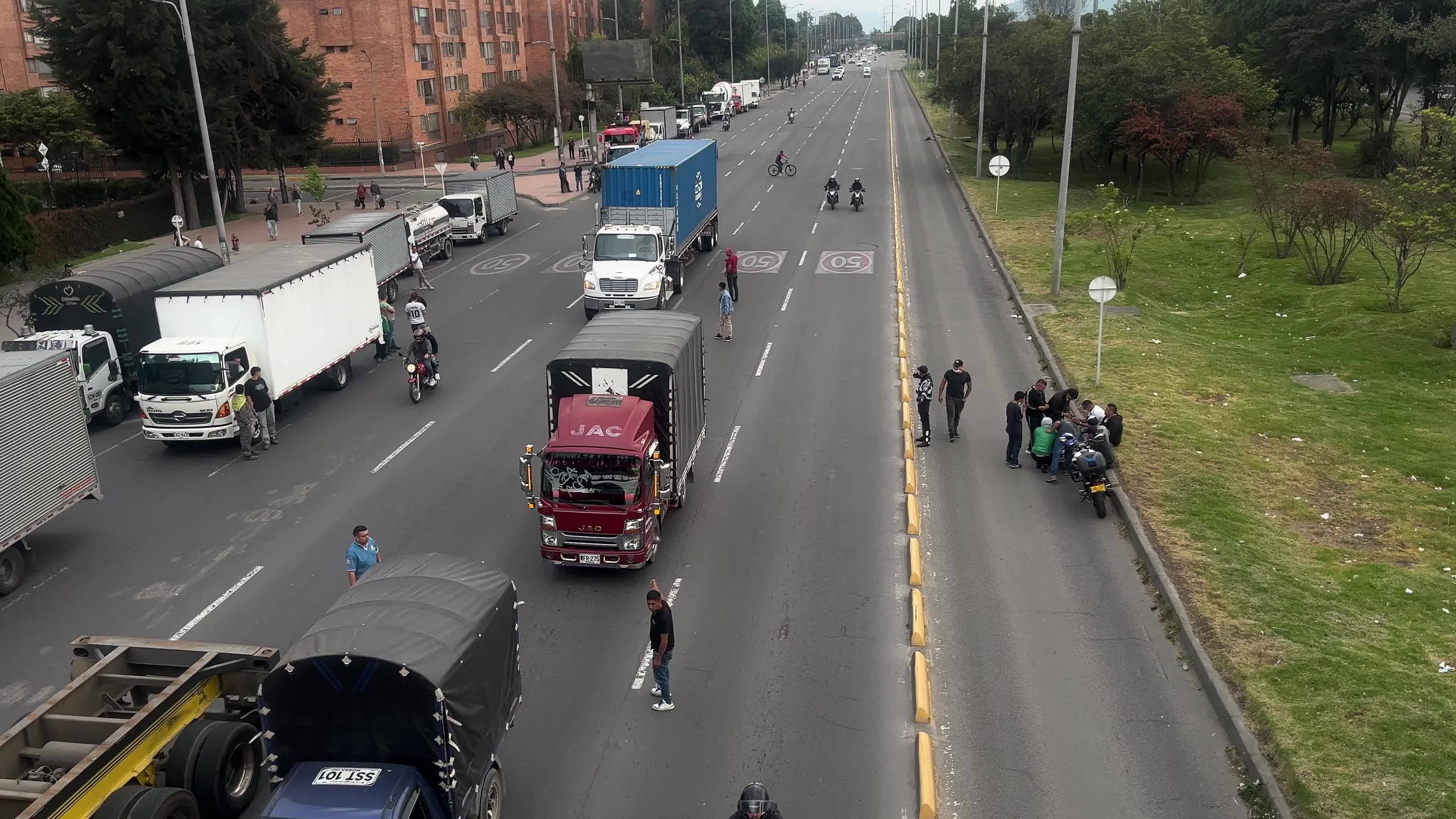 Truckers Transport Protest In Colombia 2024 