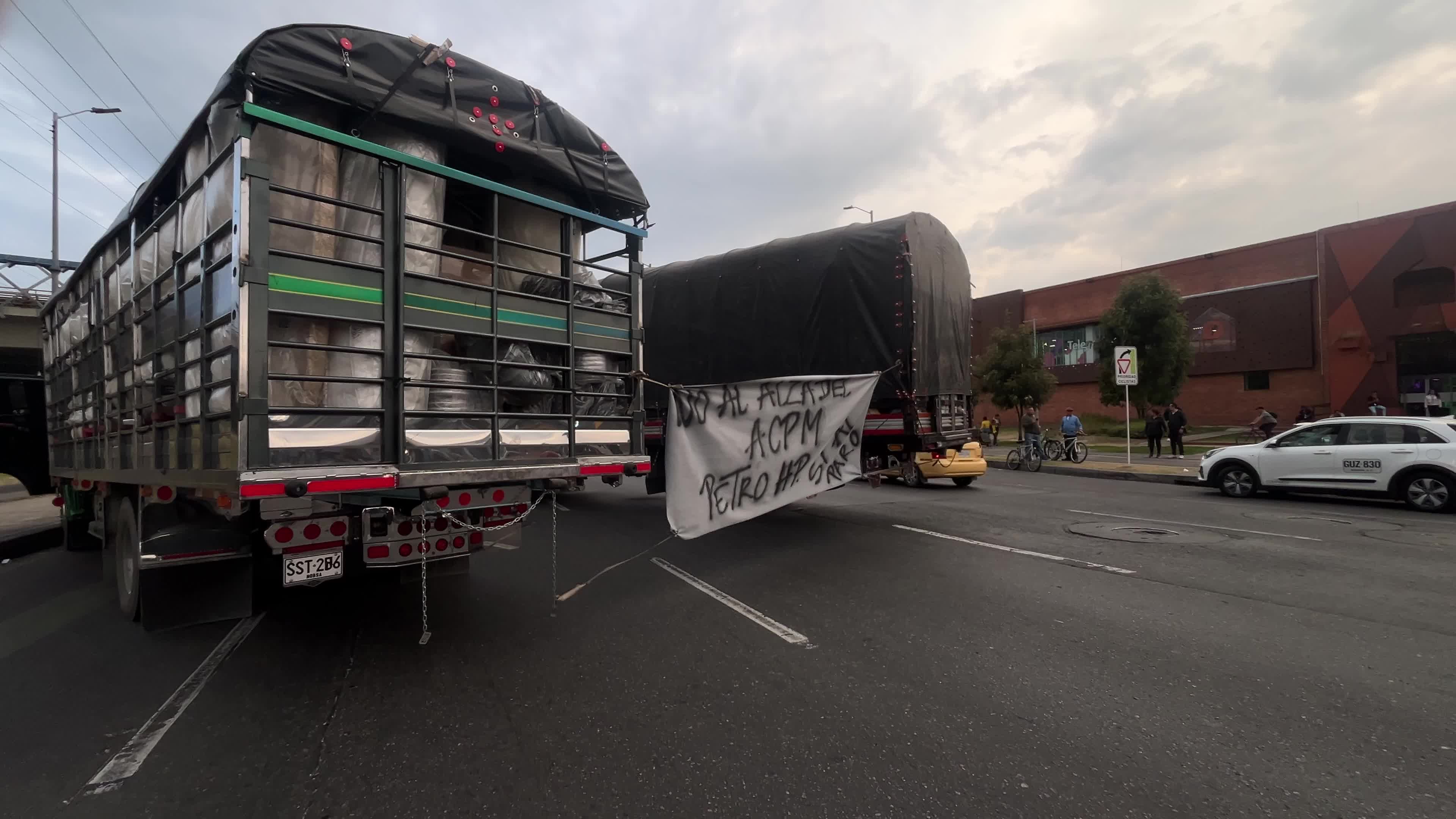 Truckers Transport Protest In Colombia 2024 