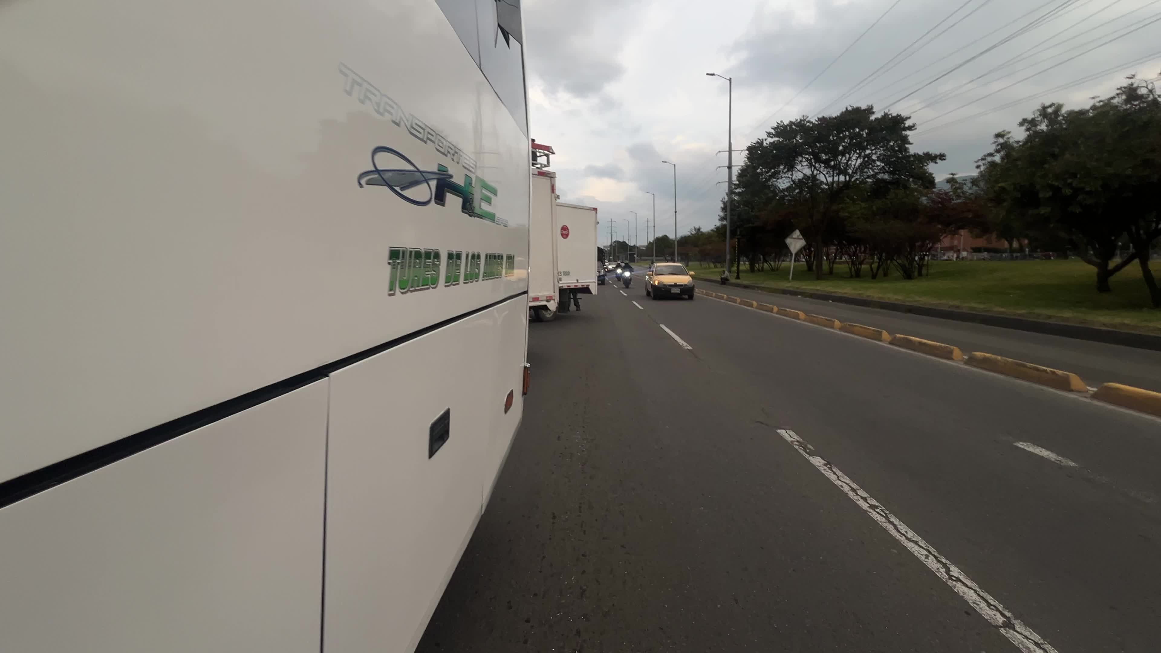 Truckers Transport Protest In Colombia 2024 