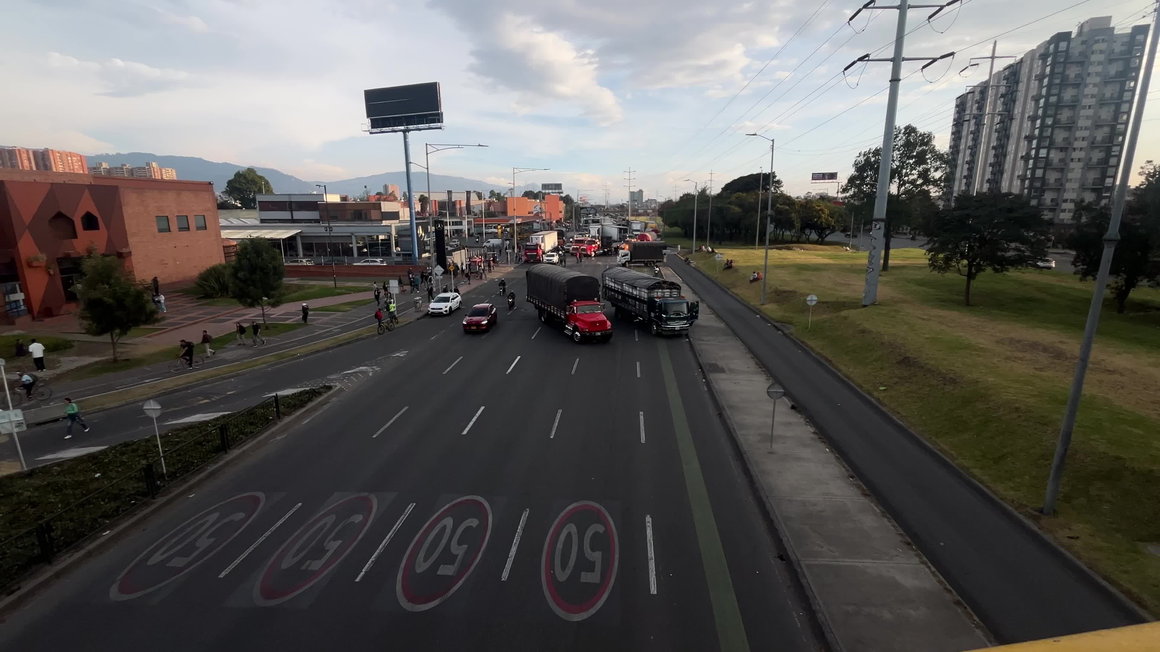 Truckers Transport Protest In Colombia 2024 