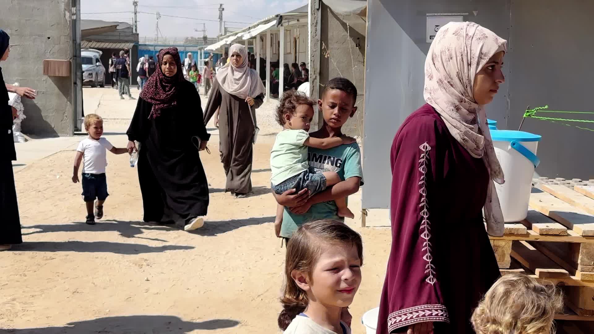Polio Vaccination In Gaza Amid Hamas-Israel Conflict