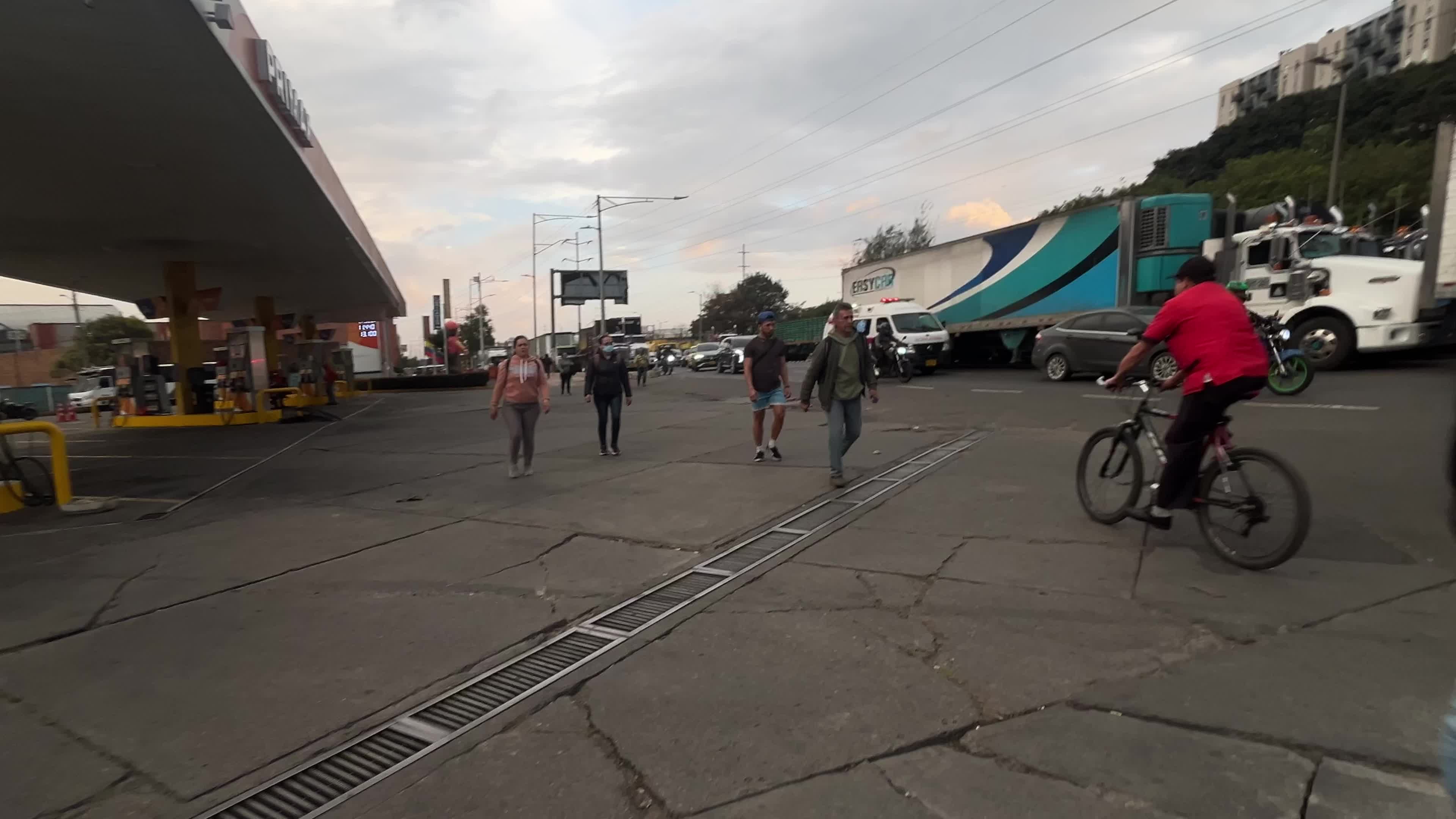 Truckers Transport Protest In Colombia 2024 