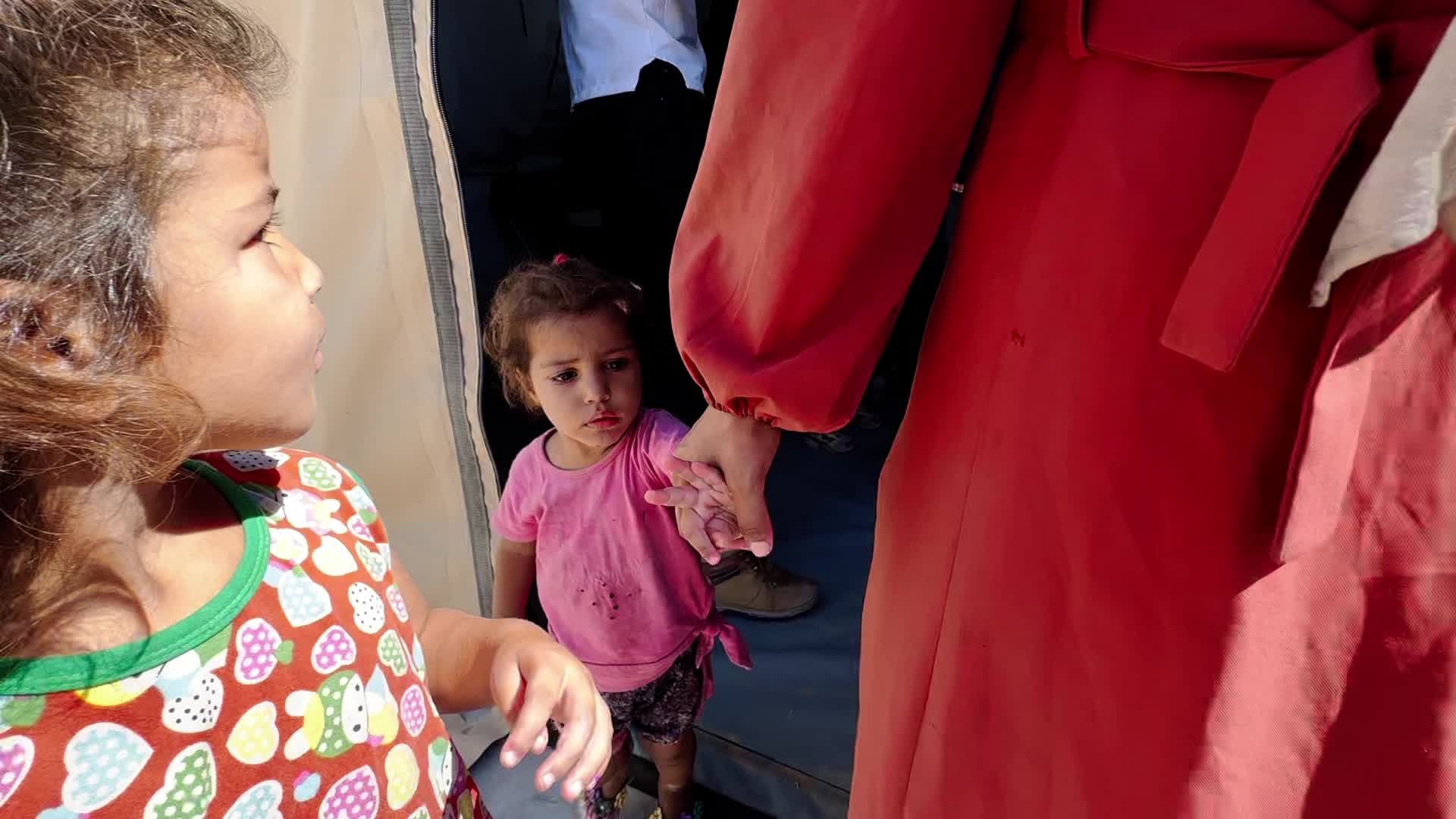 Polio Vaccination In Gaza Amid Hamas-Israel Conflict