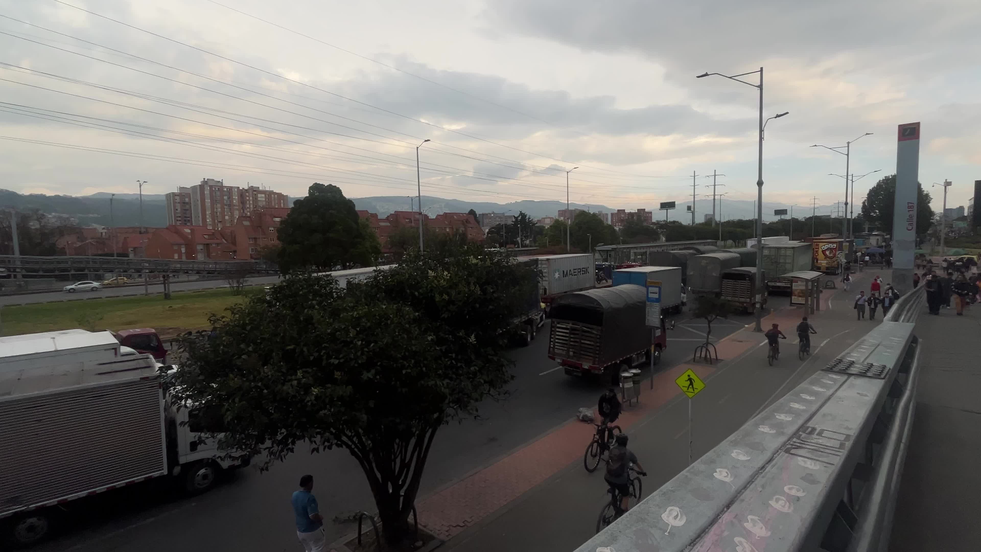 Truckers Transport Protest In Colombia 2024 