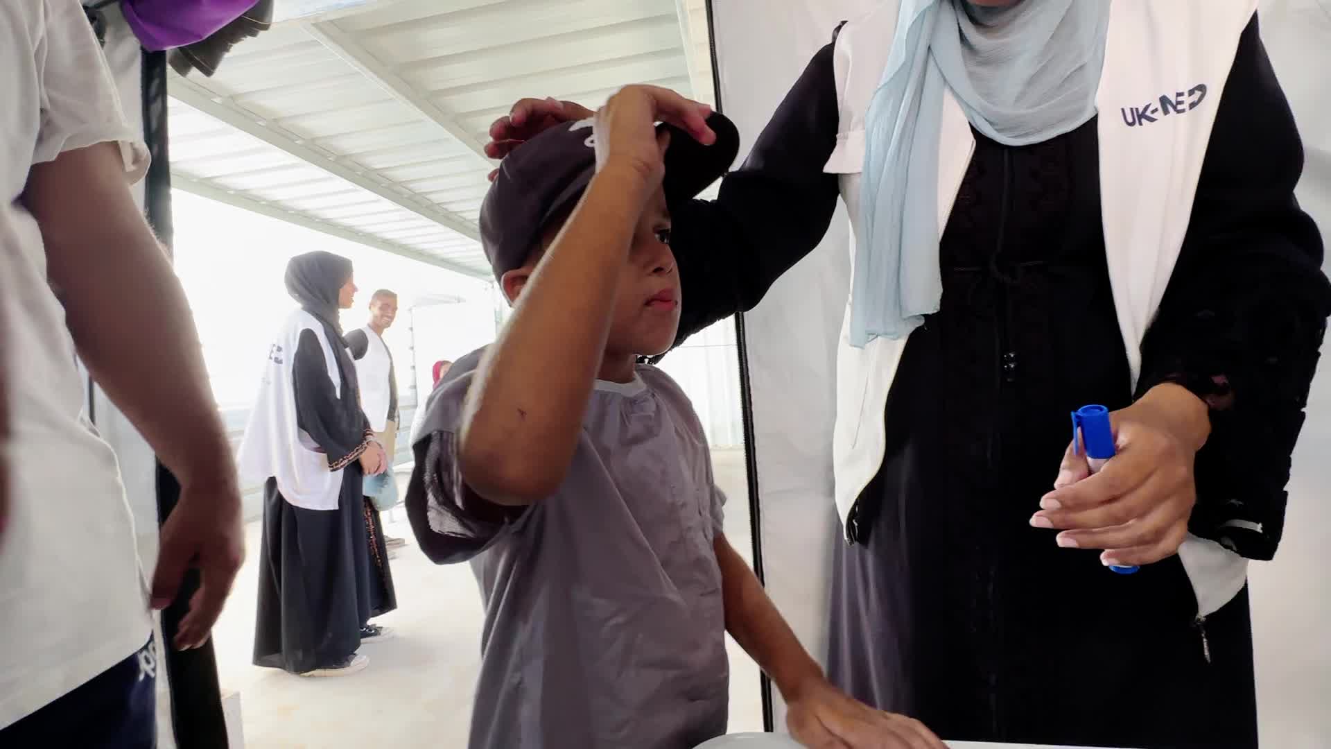 Polio Vaccination In Gaza Amid Hamas-Israel Conflict