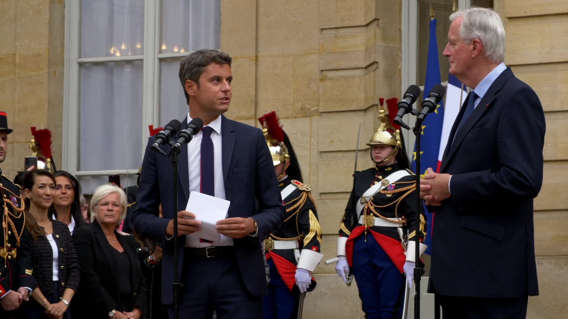 Michel Barnier takes over as French PM 