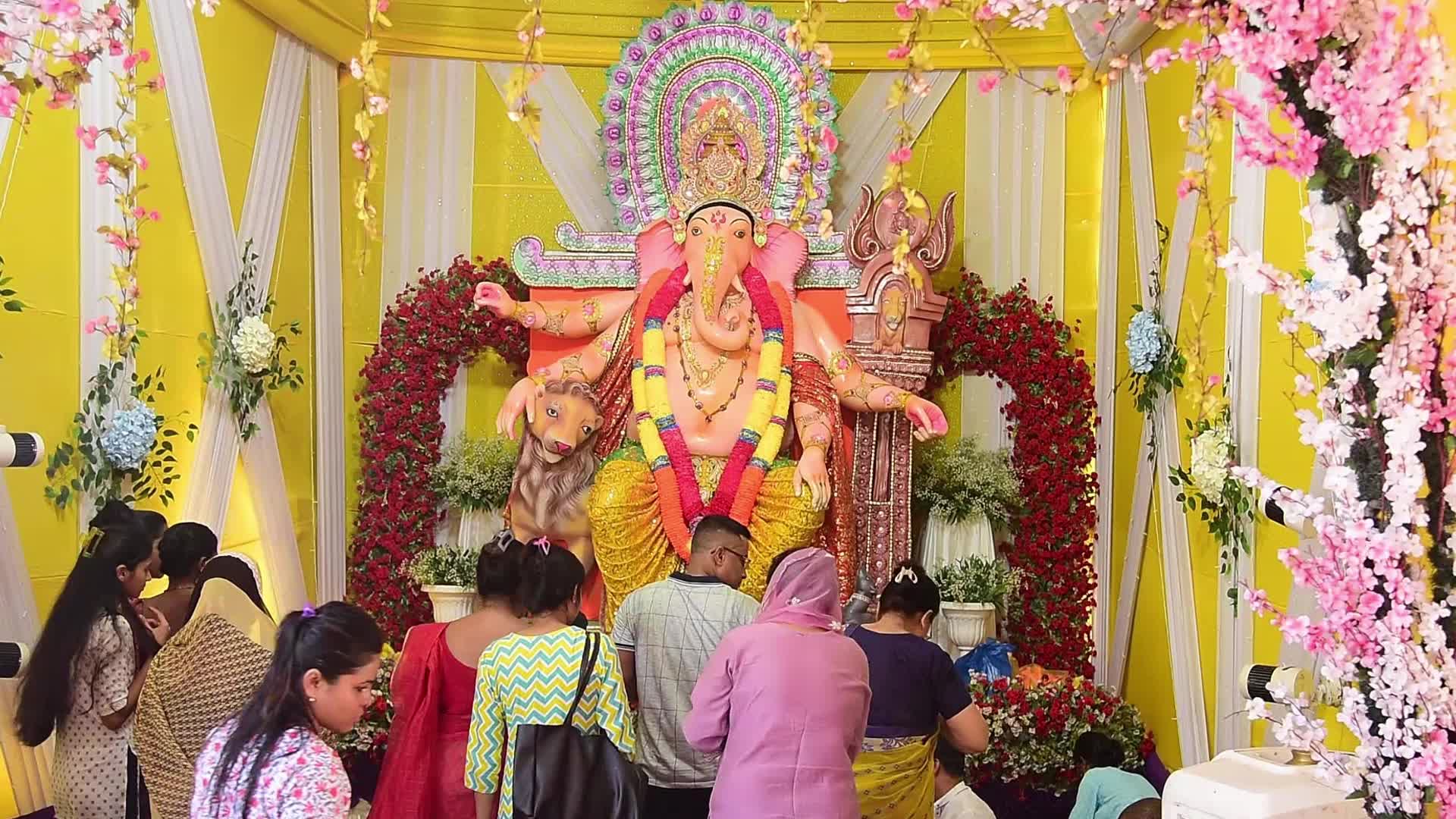 Ganesh Chaturthi festival in India 