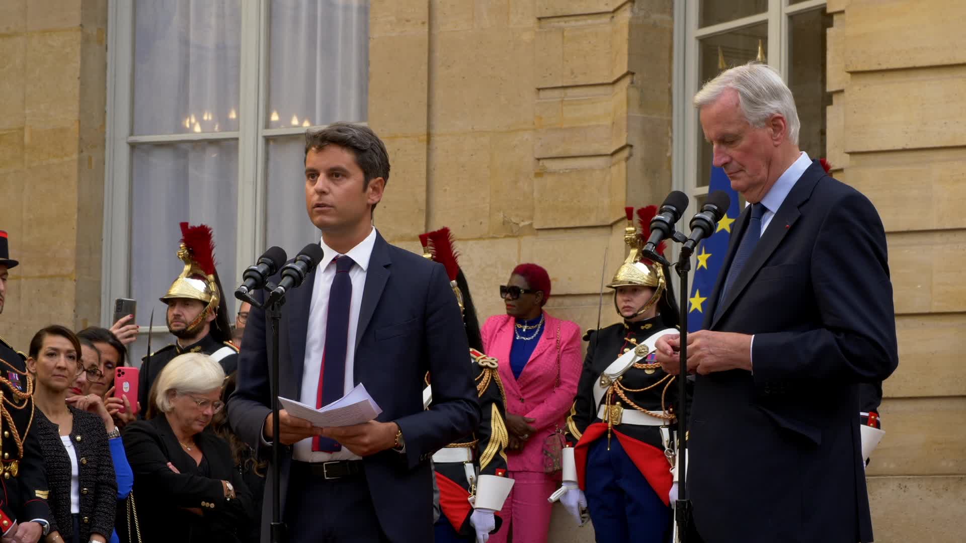 Michel Barnier takes over as French PM 