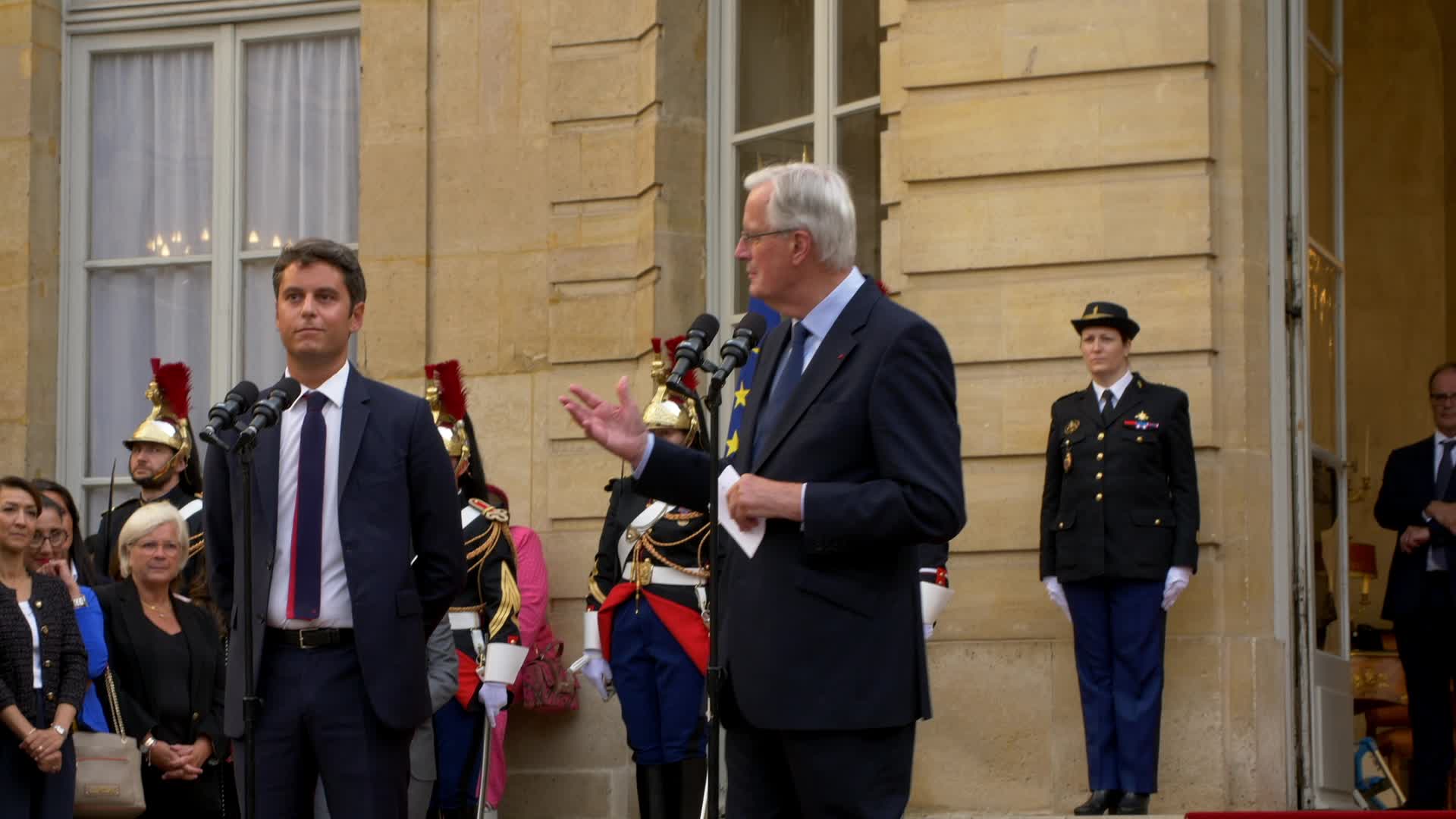 Michel Barnier takes over as French PM 